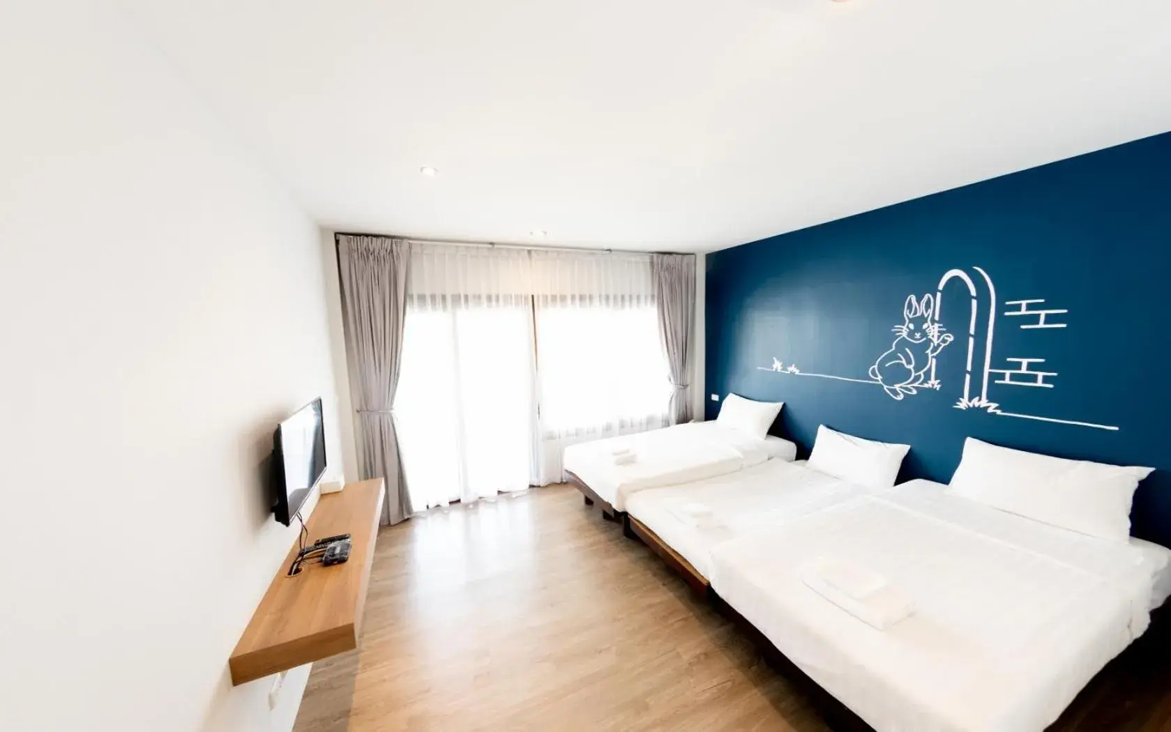 Triple Room with Balcony in Kochira Triple Room with Balcony in Kochira