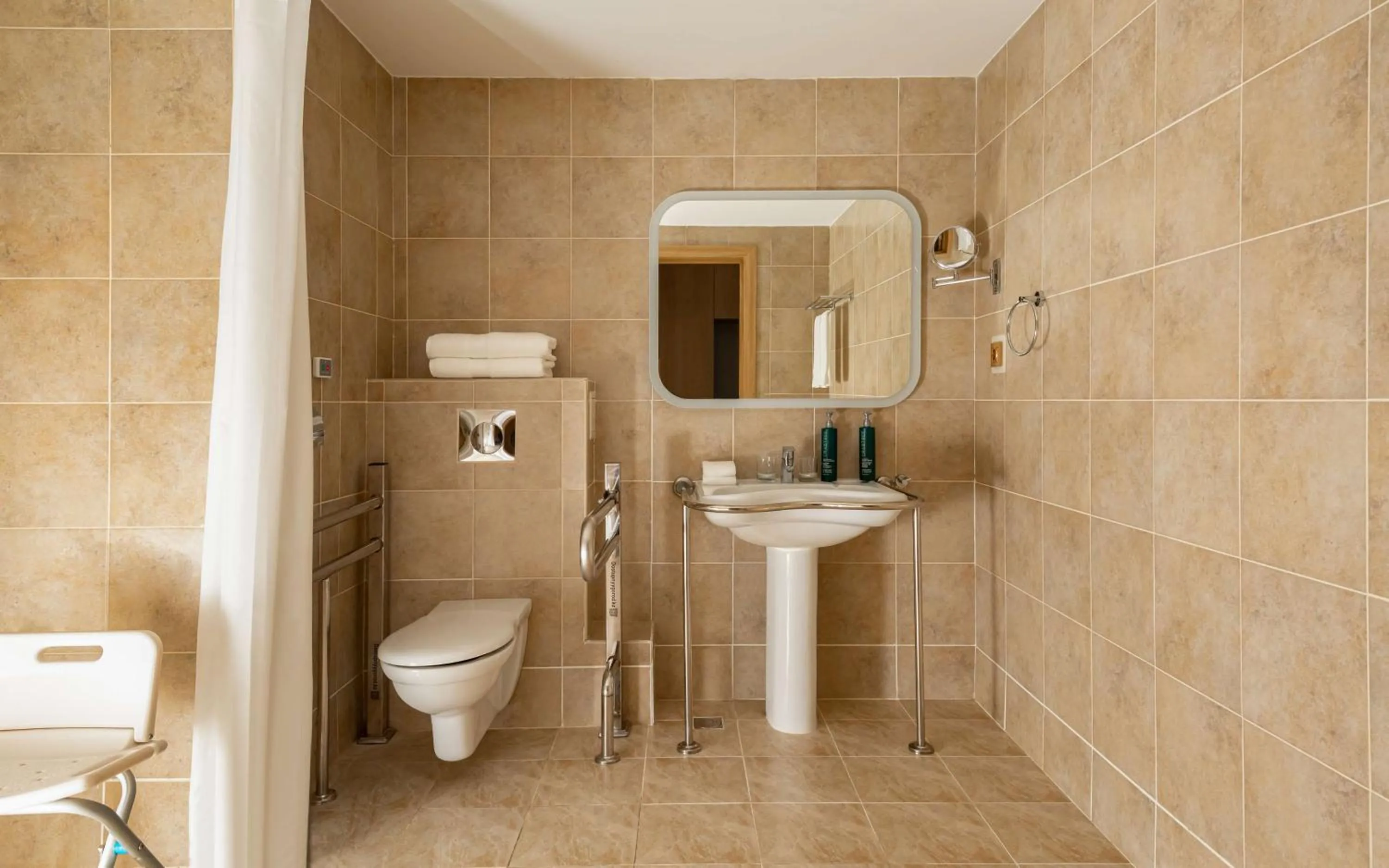 Bathroom in DoubleTree by Hilton Shymkent