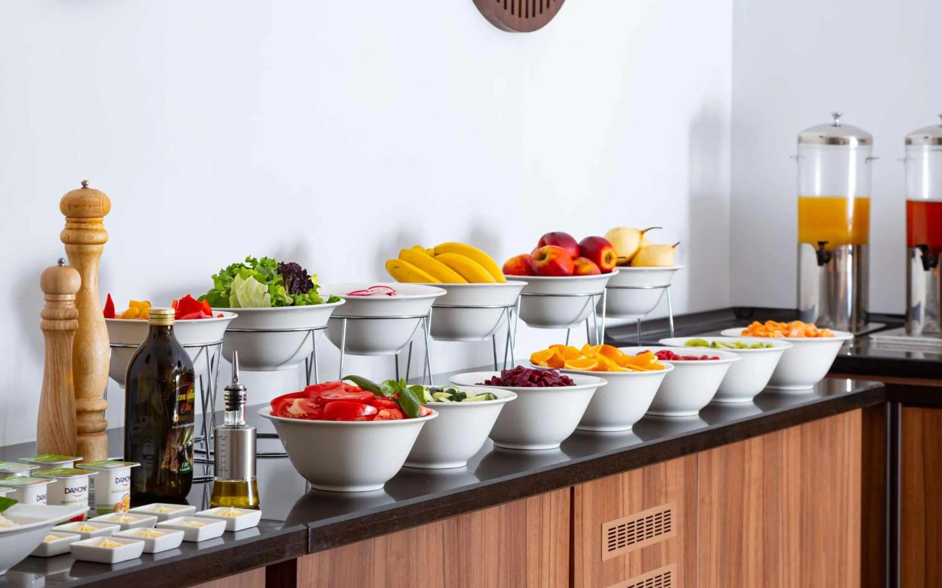 Dining area in DoubleTree by Hilton Shymkent