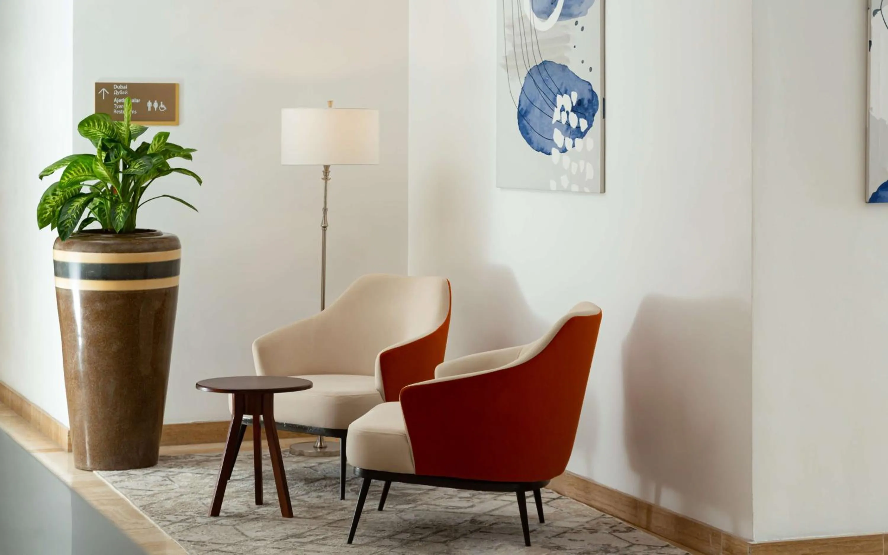 Lobby or reception in DoubleTree by Hilton Shymkent