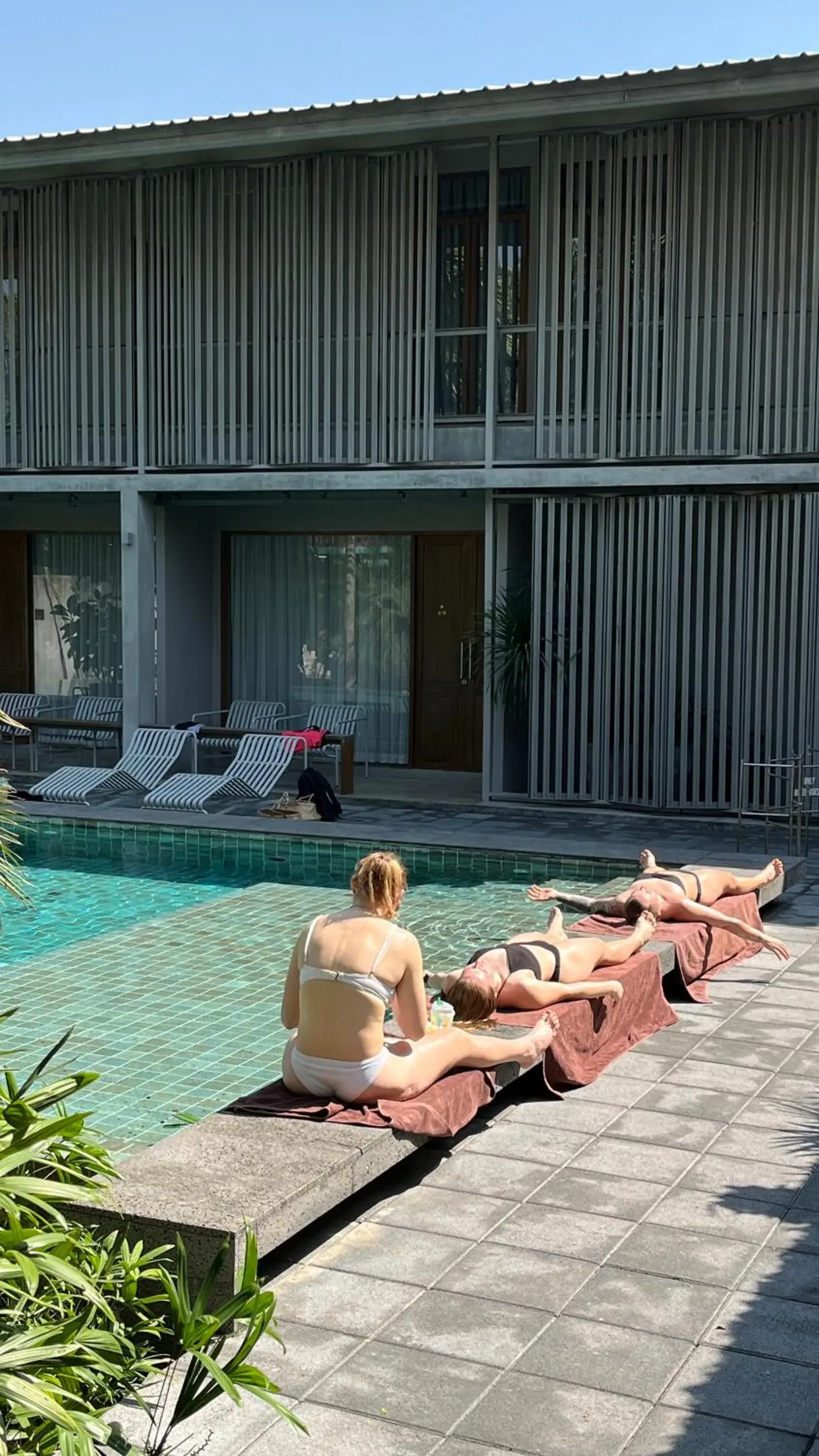 Pool view in SUNKISS Pool view in SUNKISS