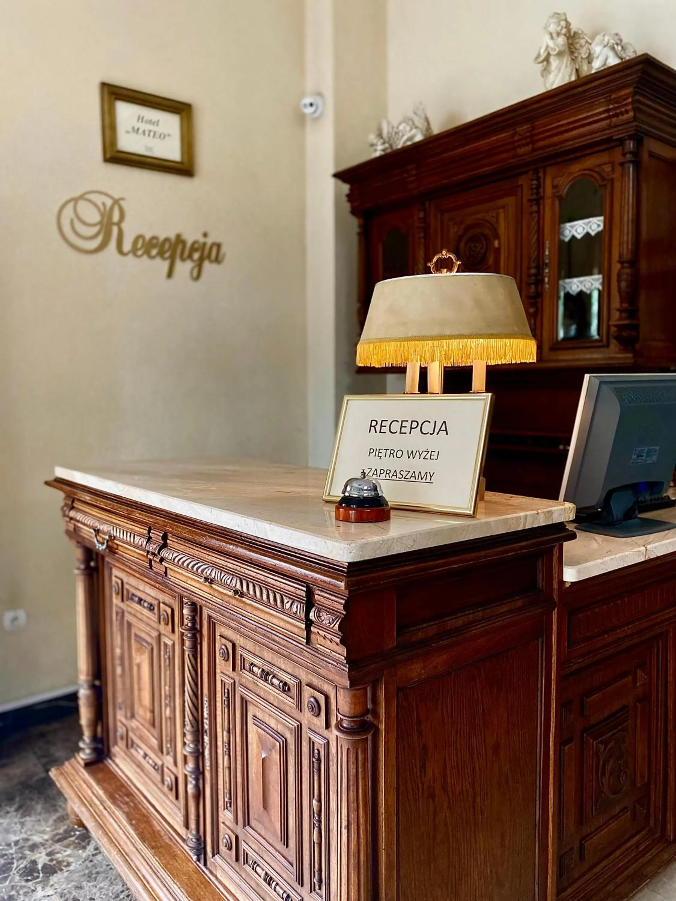 Property logo or sign in Hotel Mateo