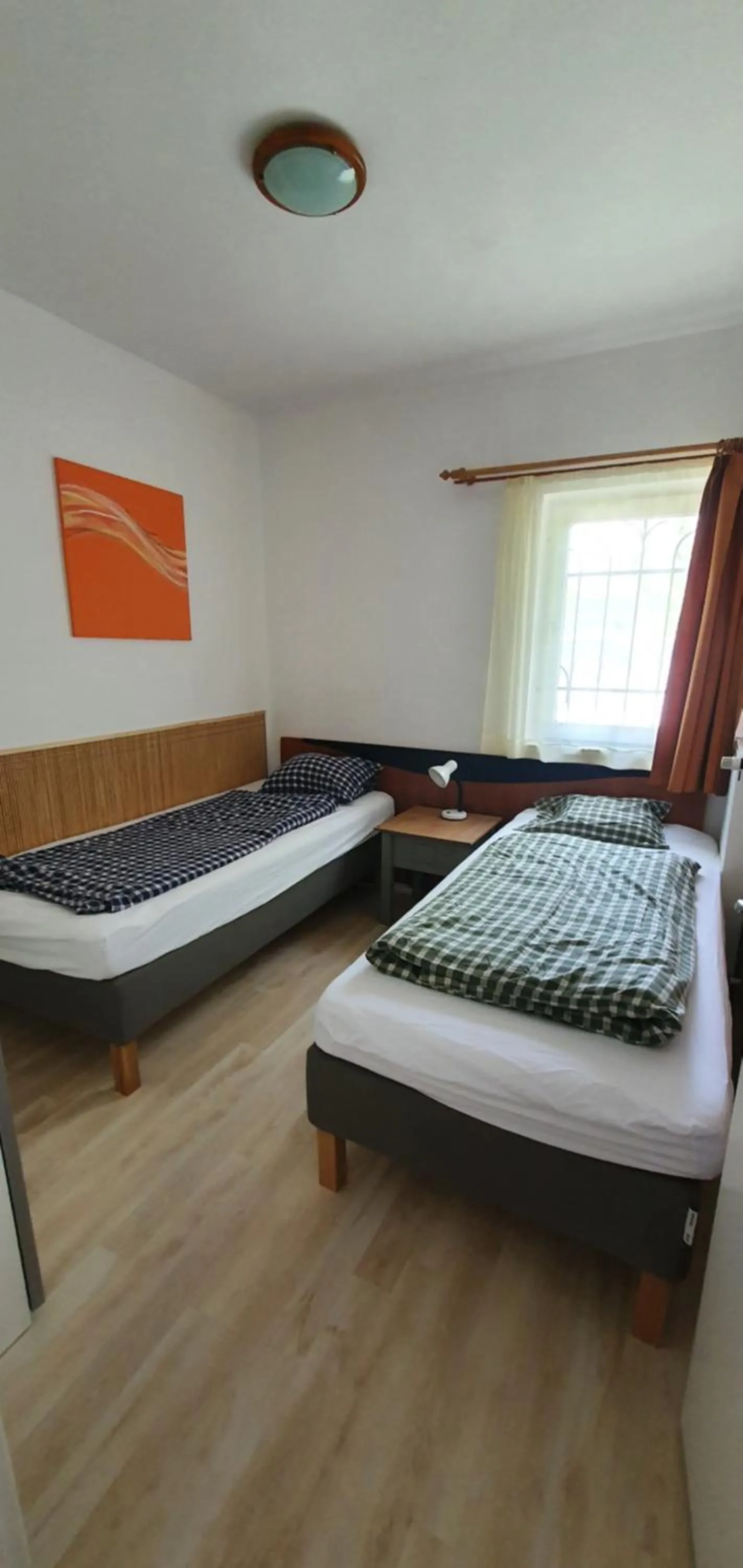 Bedroom, Bed in ForRest Apartman