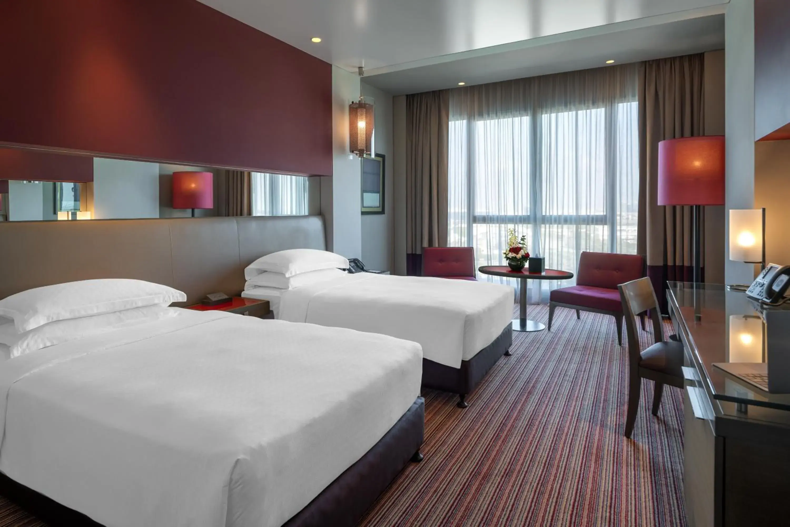 Guest Room - Twin Beds in Park Rotana Abu Dhabi Guest Room - Twin Beds in Park Rotana Abu Dhabi