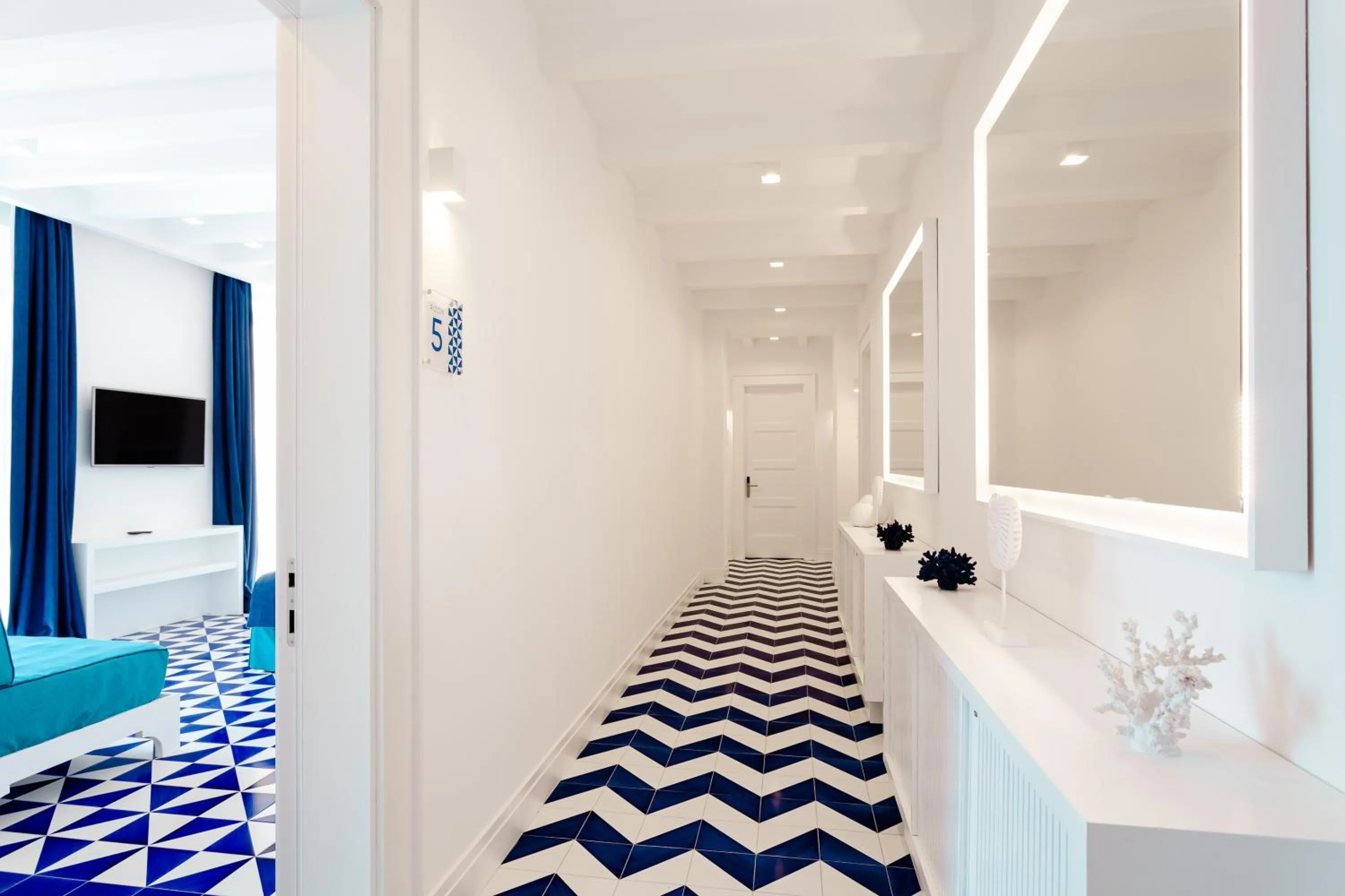 Decorative detail in Maison Blu - Intimate GuestHouse