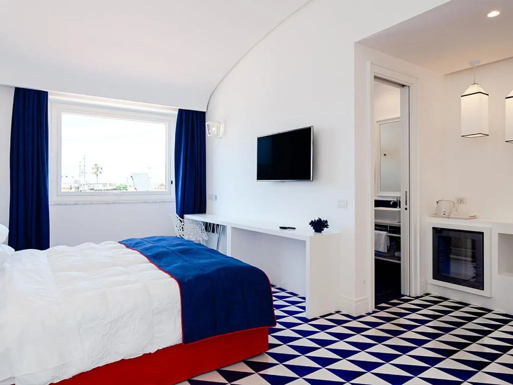 Bed in Maison Blu - Intimate GuestHouse