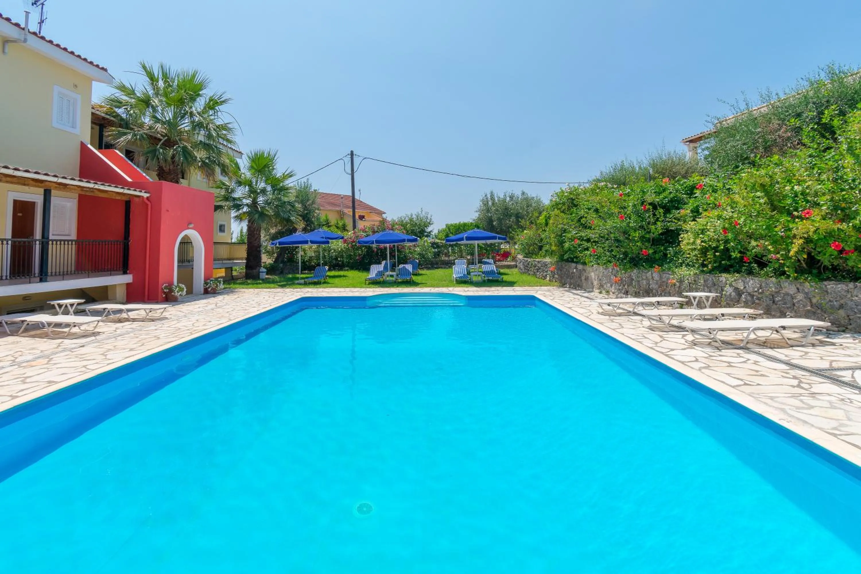 Swimming pool in Elite Corfu - Adults Friendly