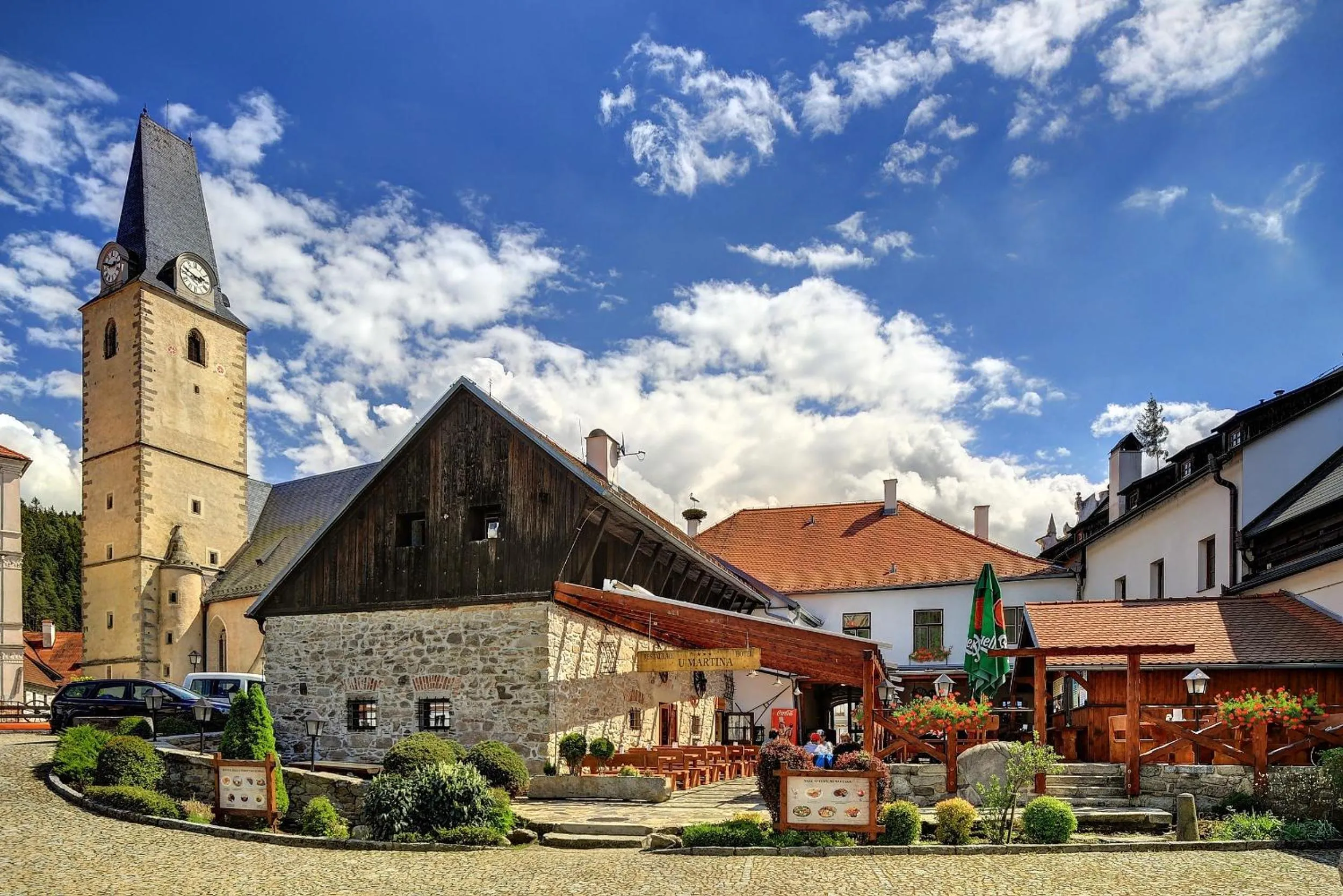 Restaurant/places to eat in Hotel U Martina