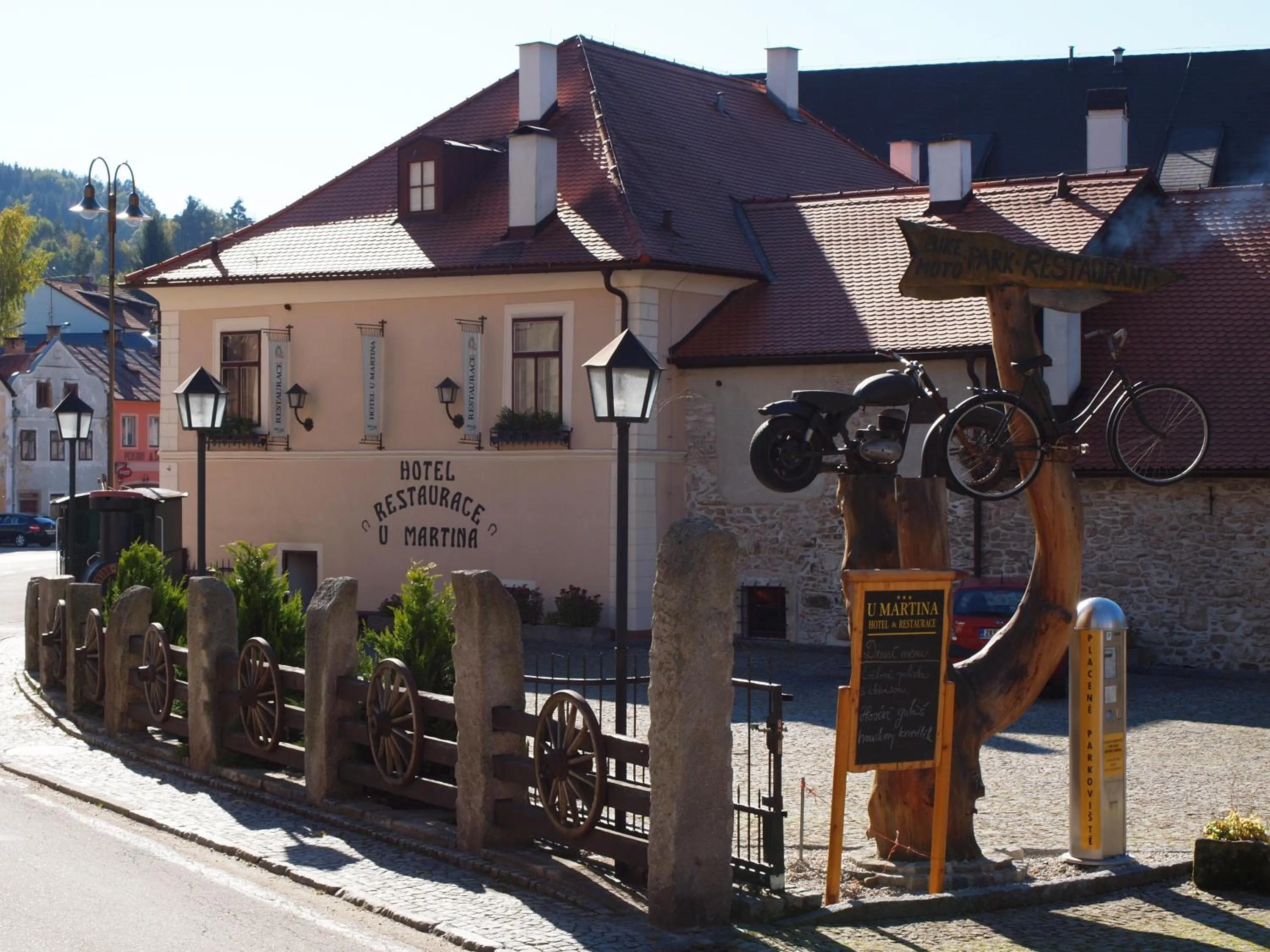 Property building in Hotel U Martina