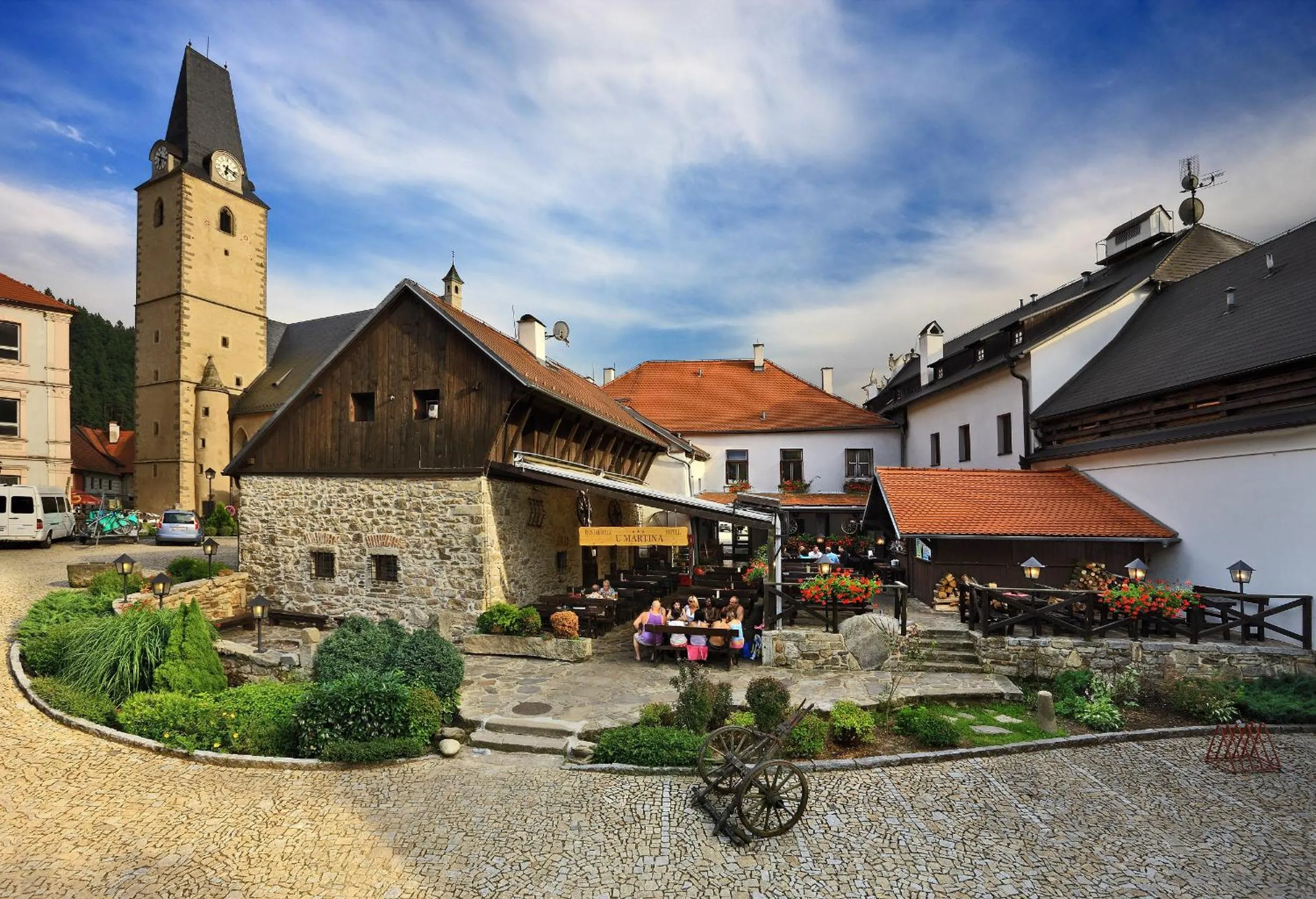 Restaurant/places to eat in Hotel U Martina