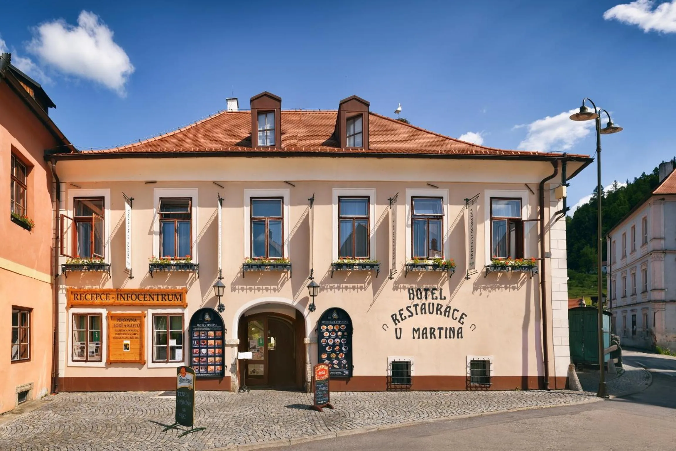 Property building in Hotel U Martina