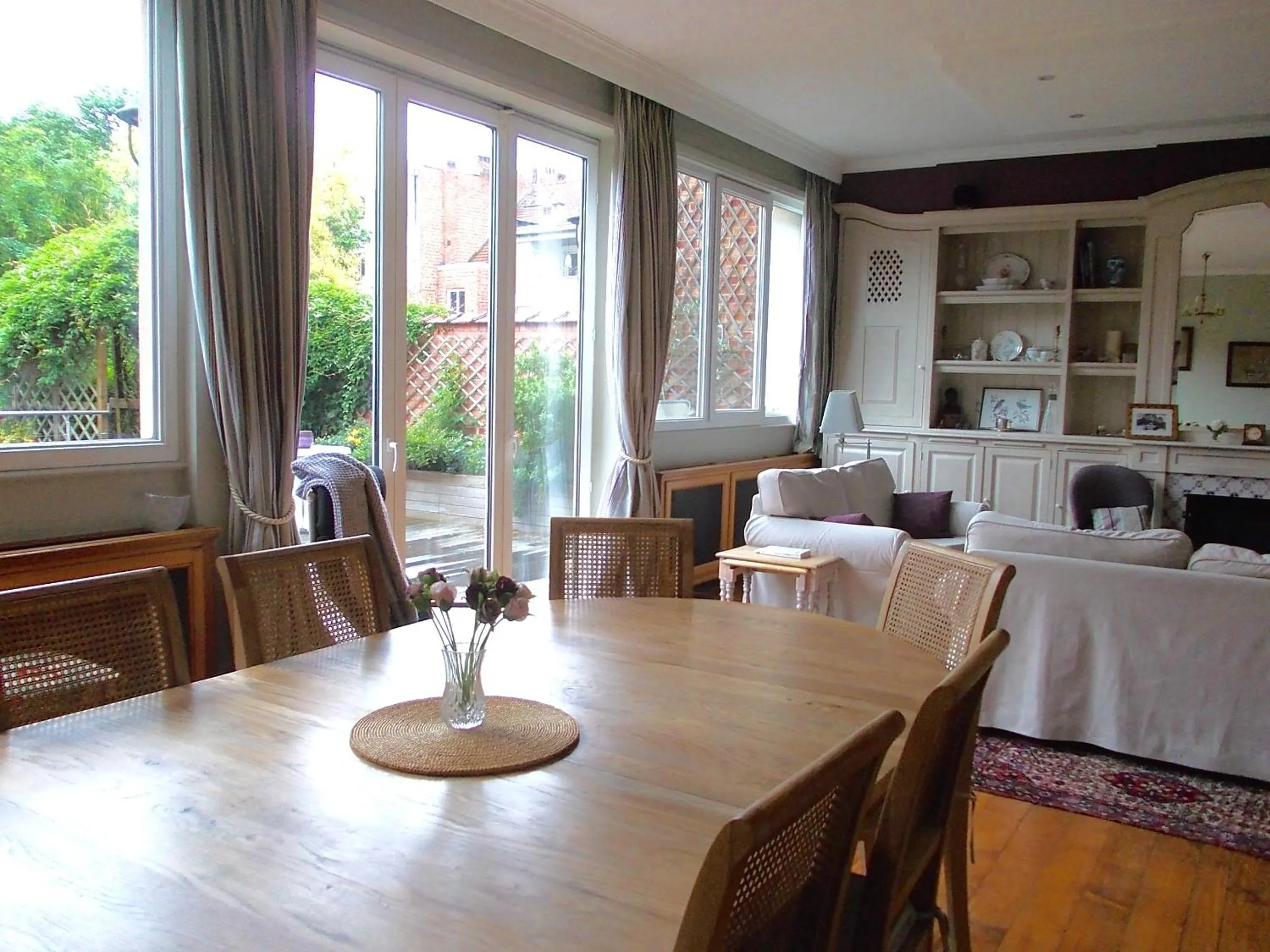 Living room in B&B Chambre Chocolat