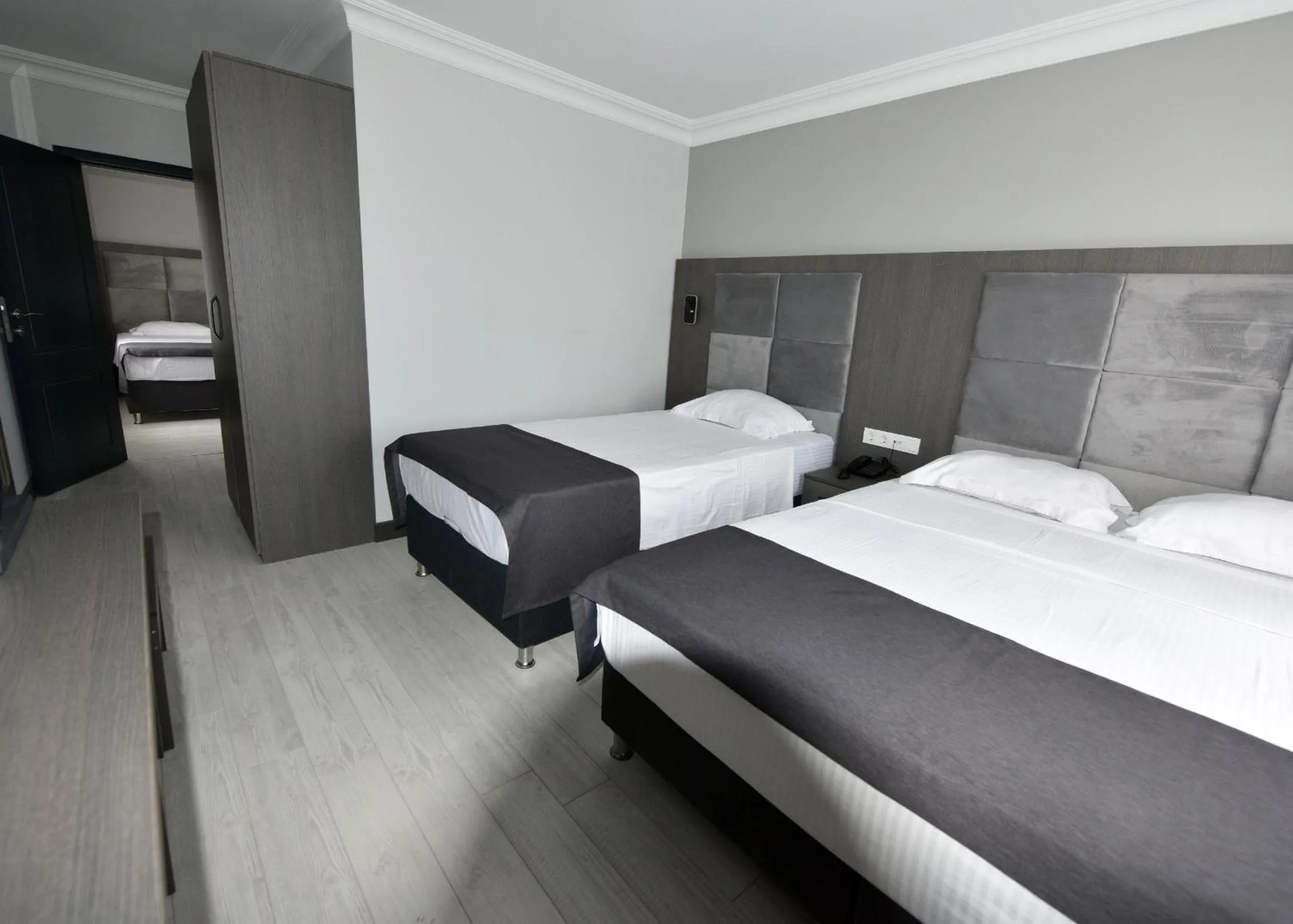 Bed in Sahil Hotel Pendik