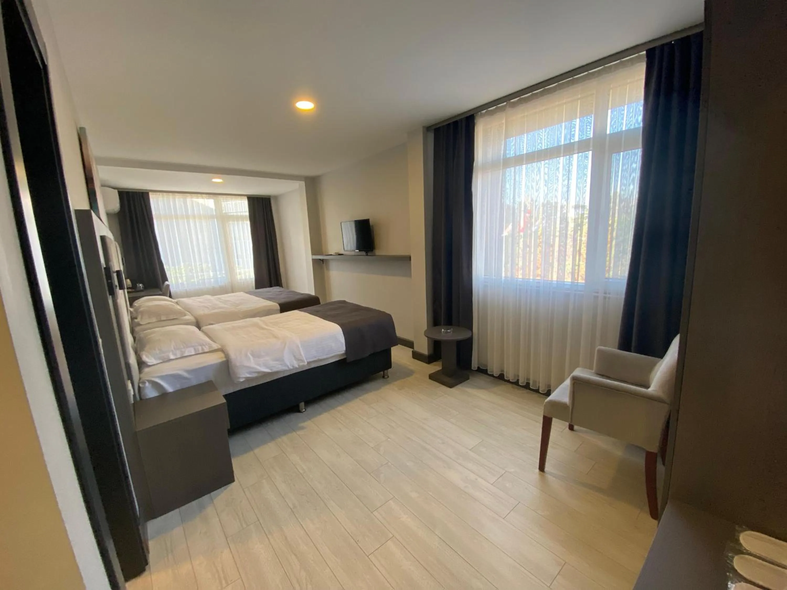 Bed in Sahil Hotel Pendik