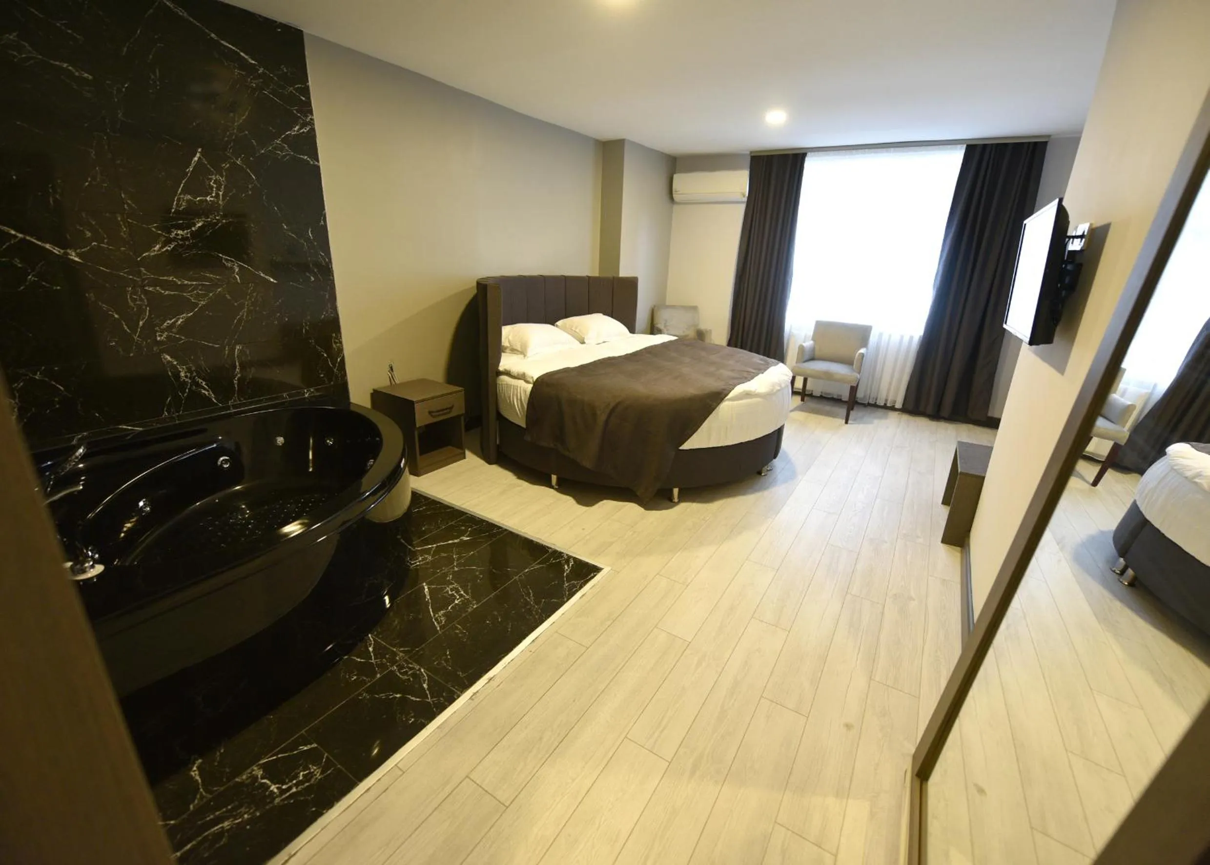 Bed in Sahil Hotel Pendik