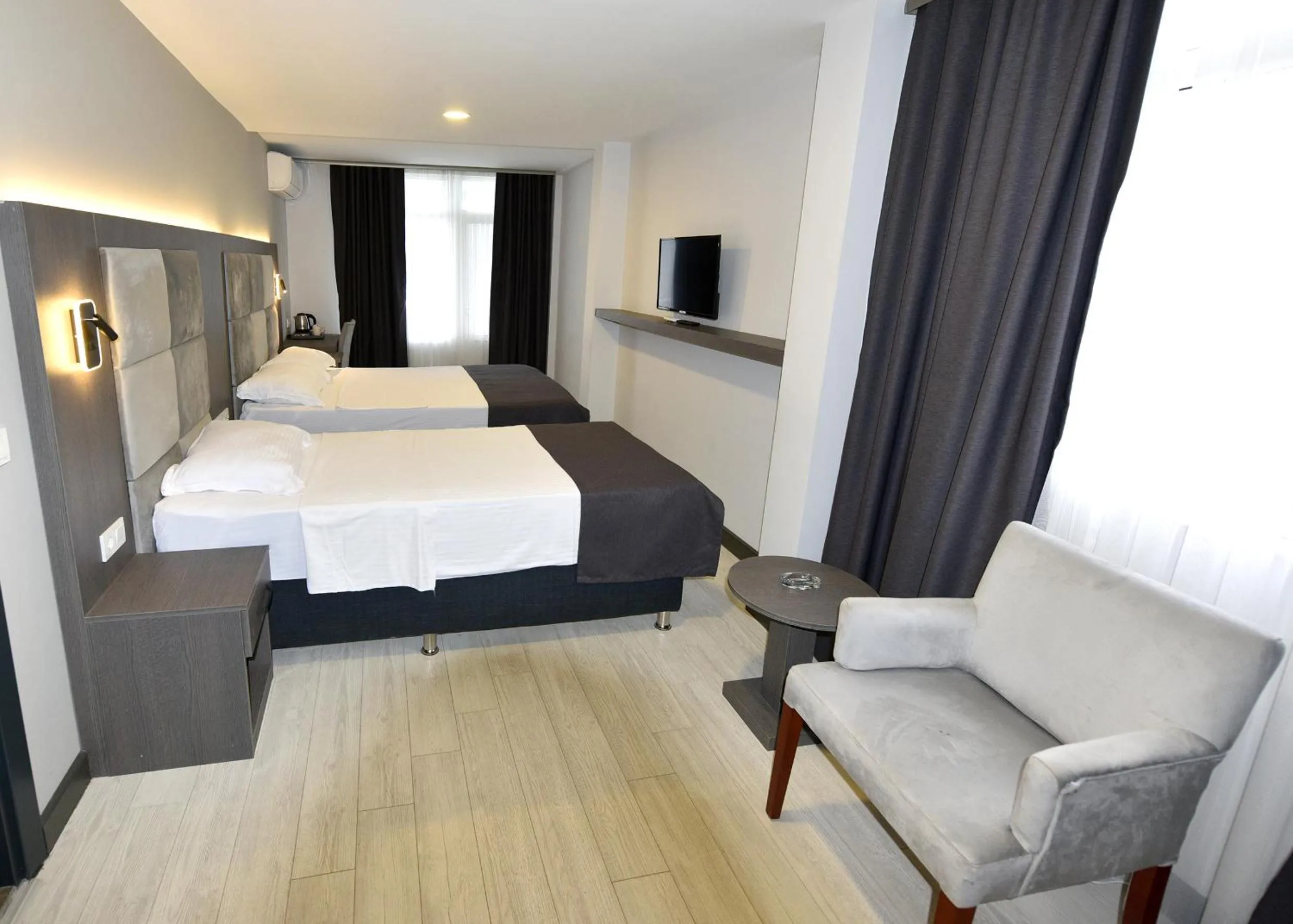 Bed in Sahil Hotel Pendik
