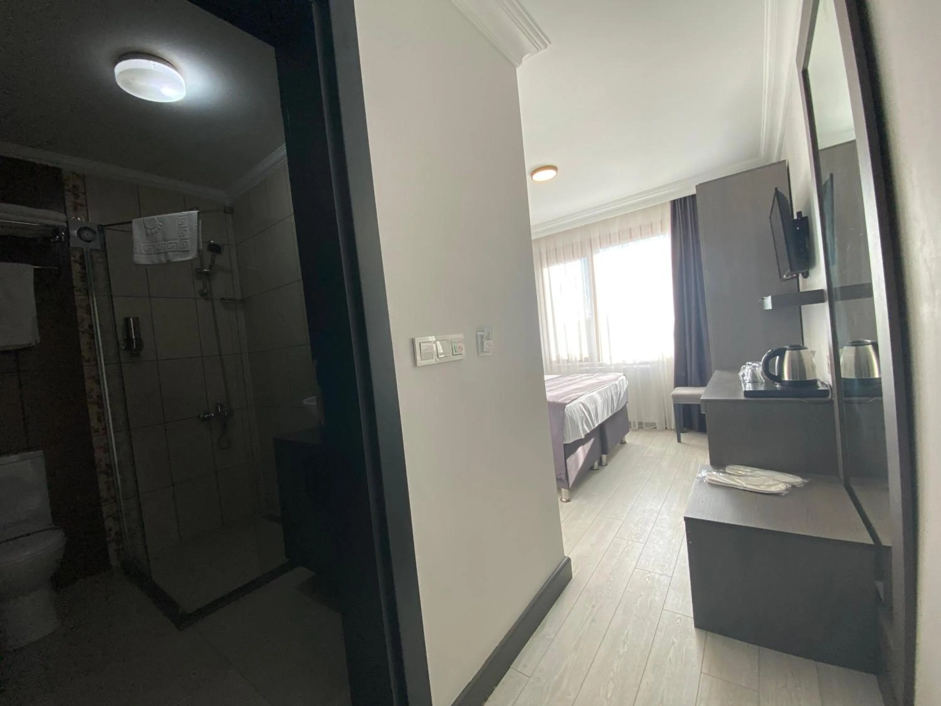 Bedroom, Bed in Sahil Hotel Pendik