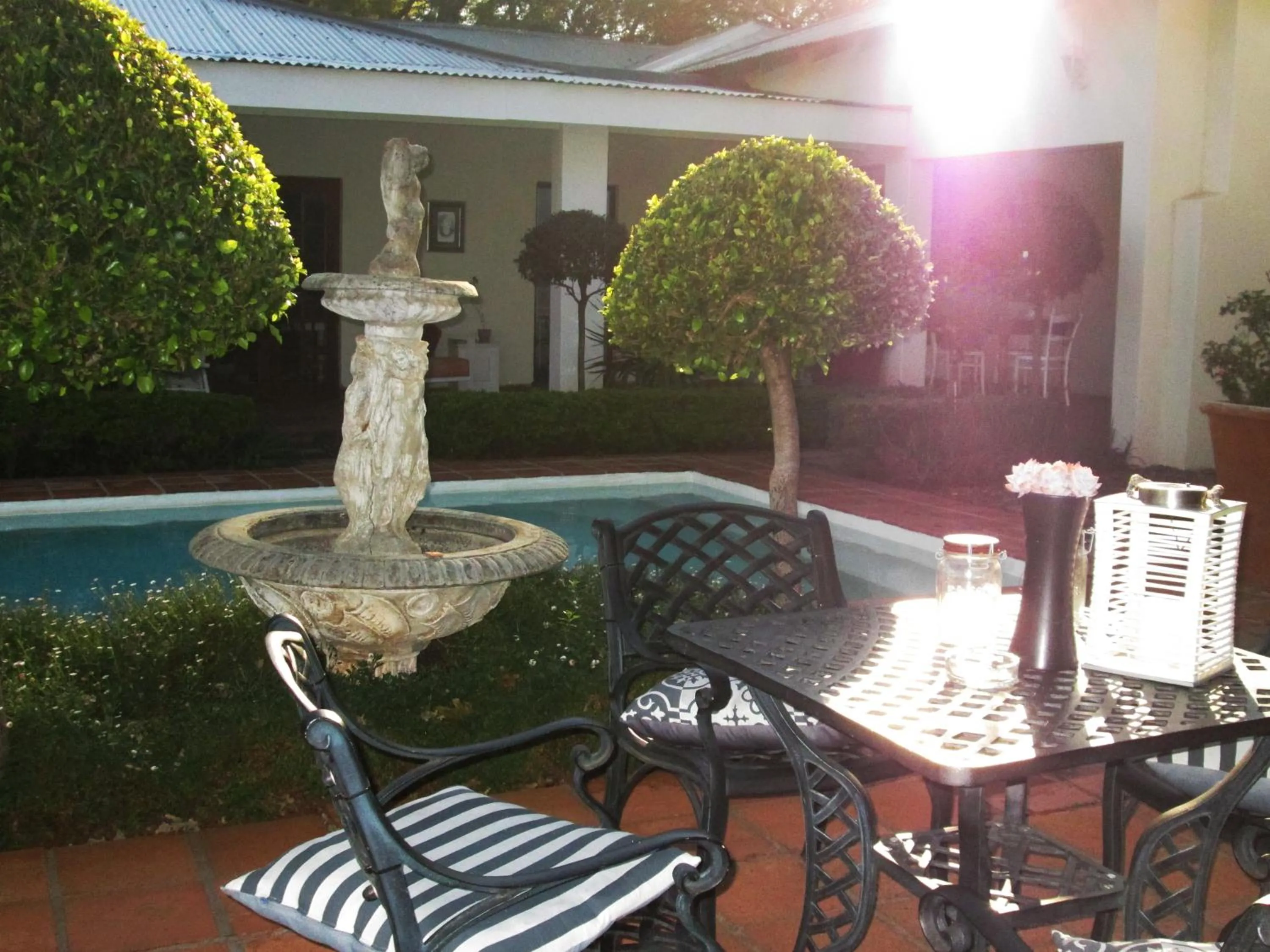 Patio in Brooks Cottage