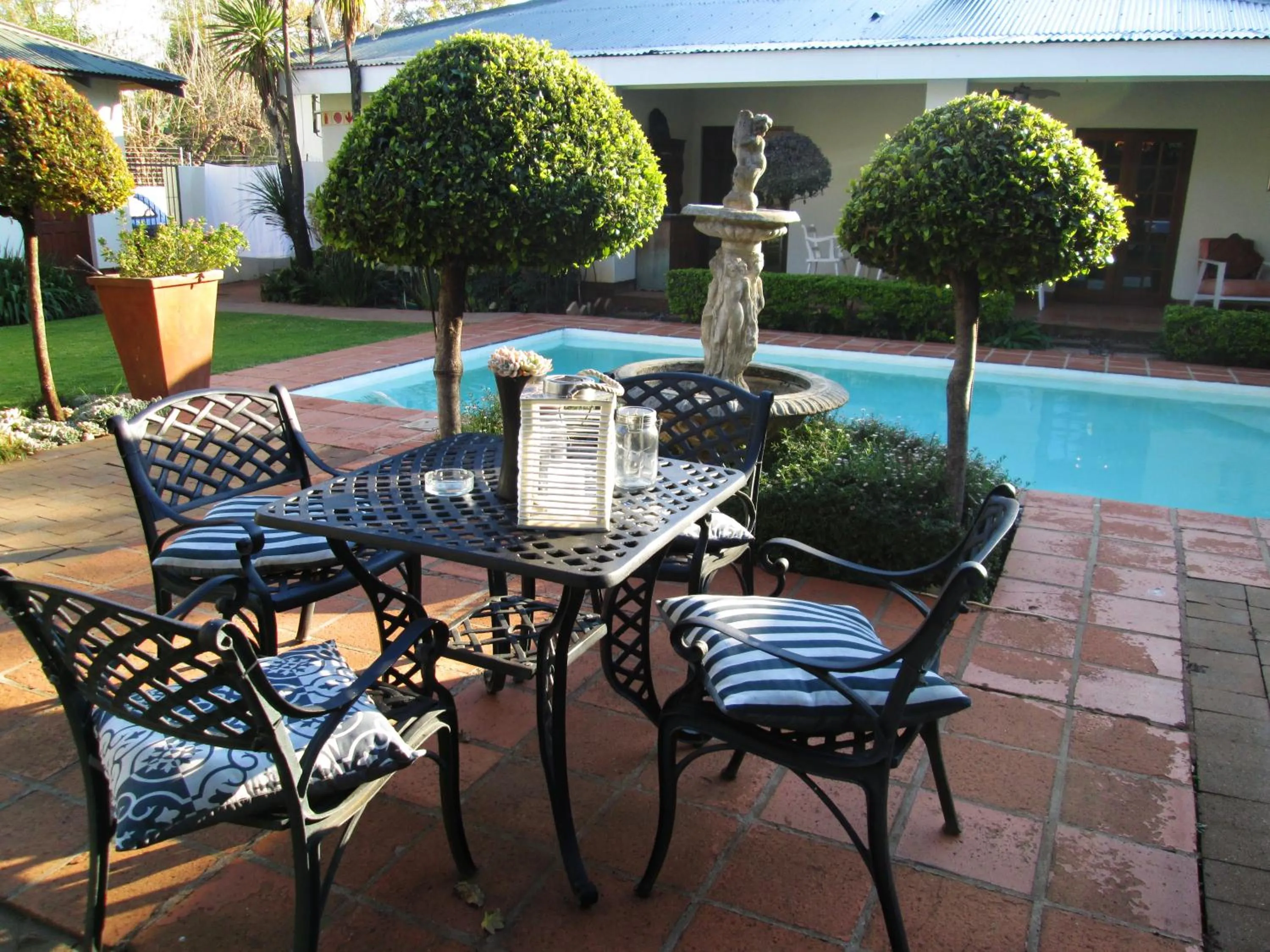 Patio in Brooks Cottage