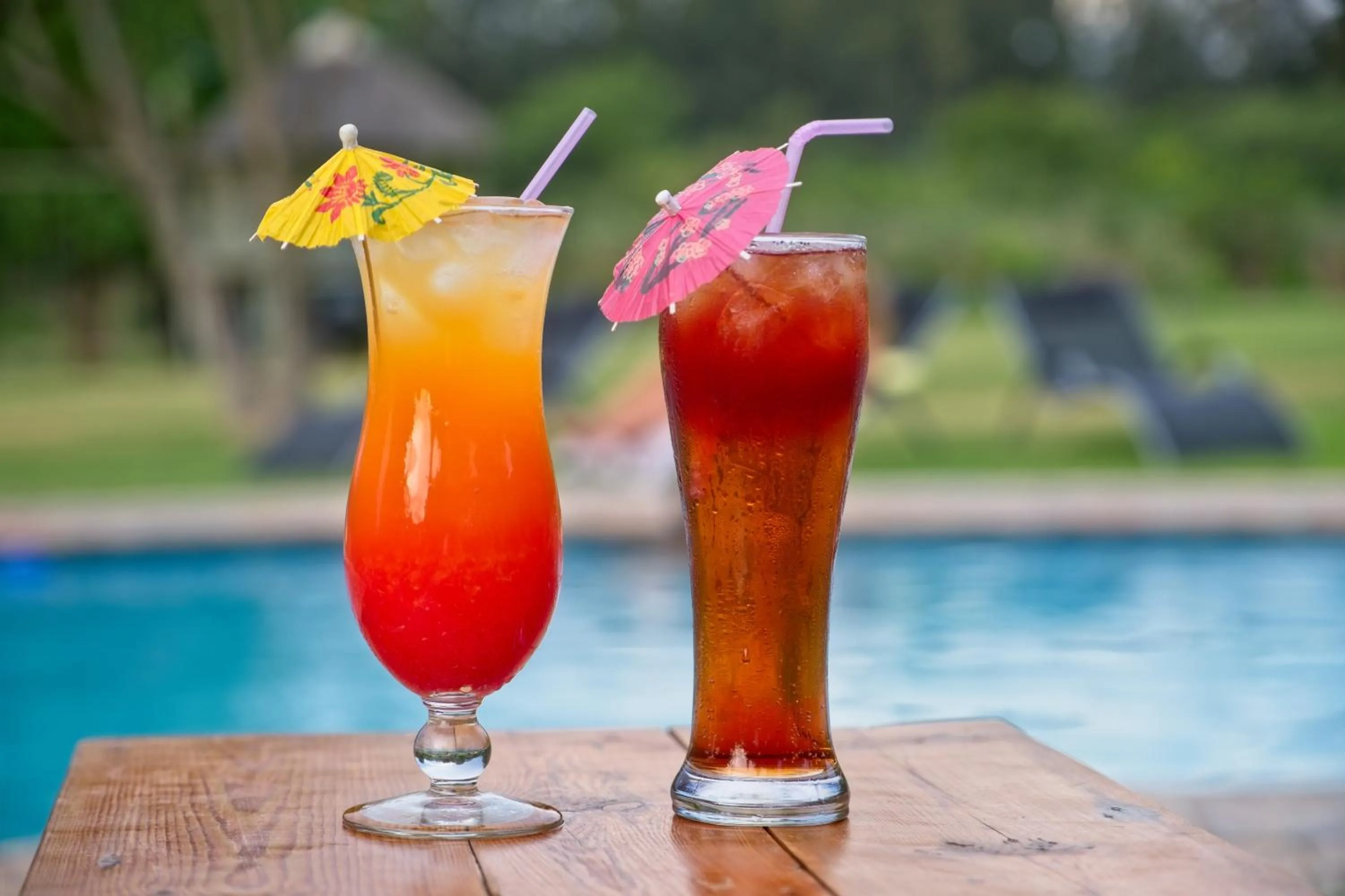 Swimming pool in Chrislin African Lodge