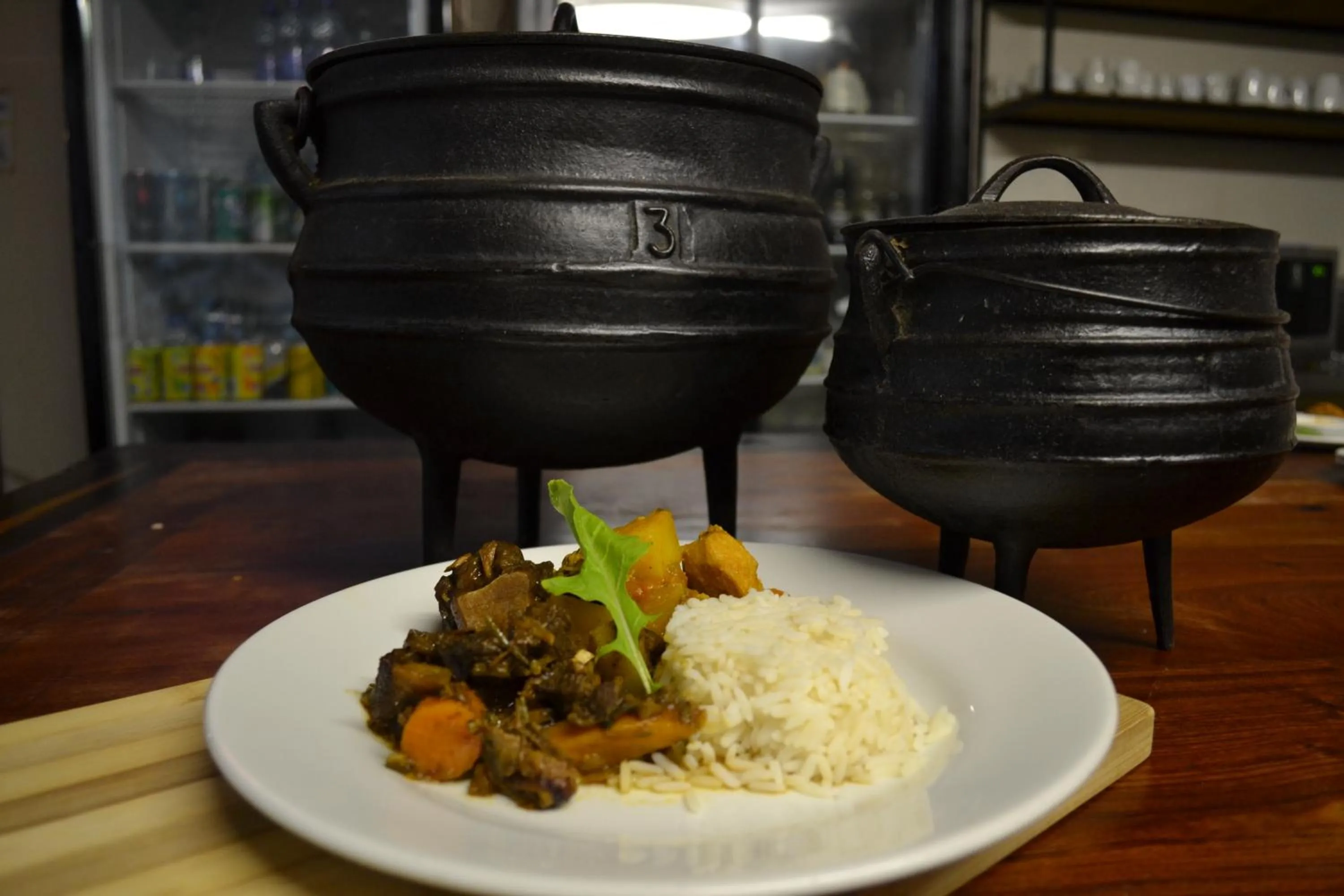 Dinner in Chrislin African Lodge