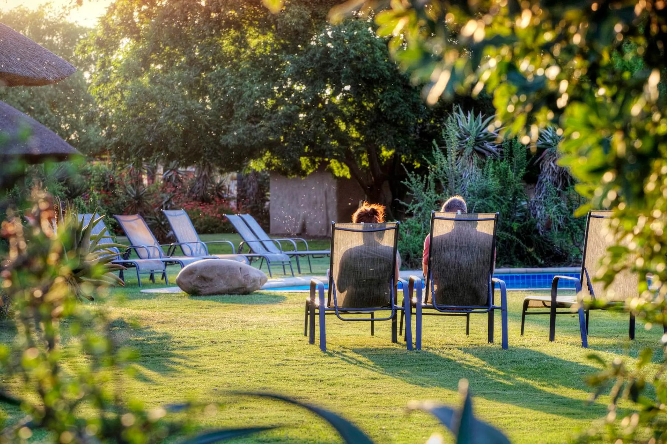 Swimming pool in Chrislin African Lodge