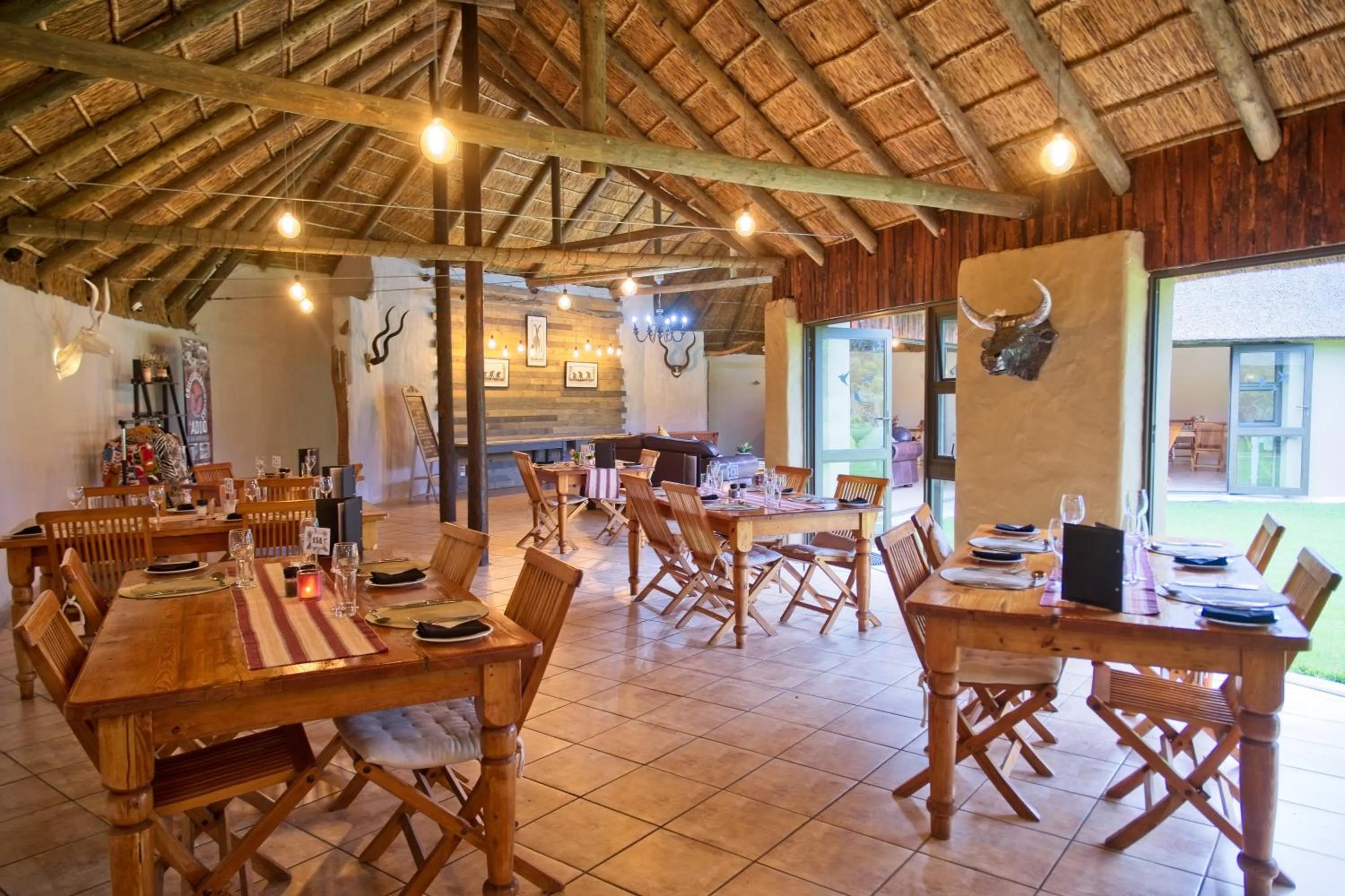 Restaurant/places to eat in Chrislin African Lodge
