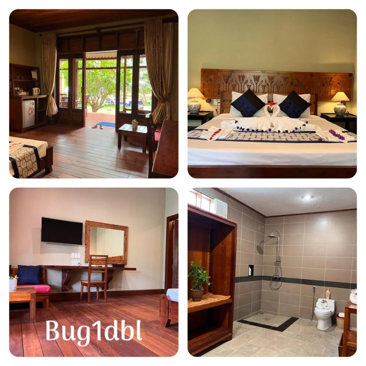 Bedroom in Blue Shell Resort