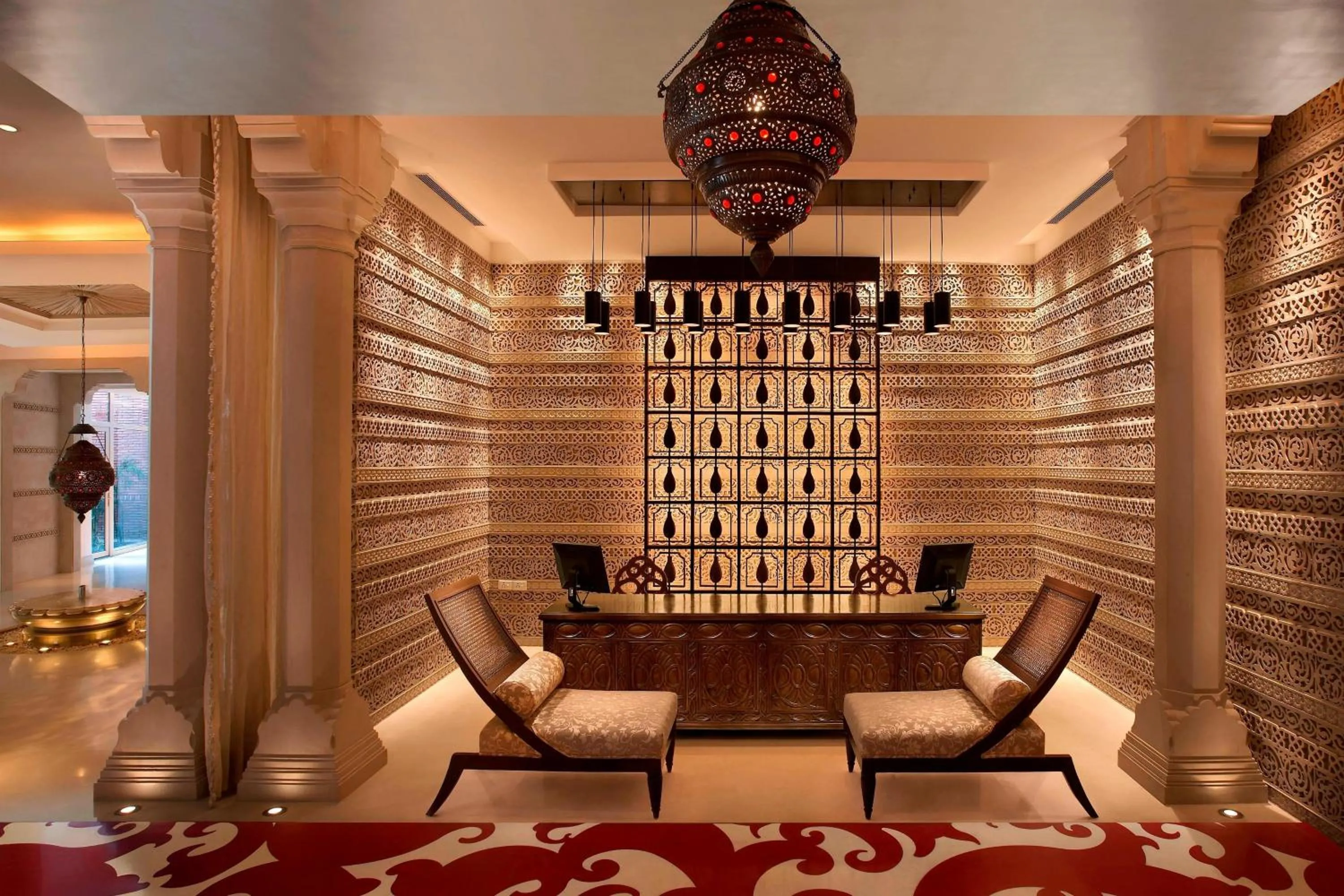 Lobby or reception in ITC Mughal, A Luxury Collection Resort & Spa, Agra