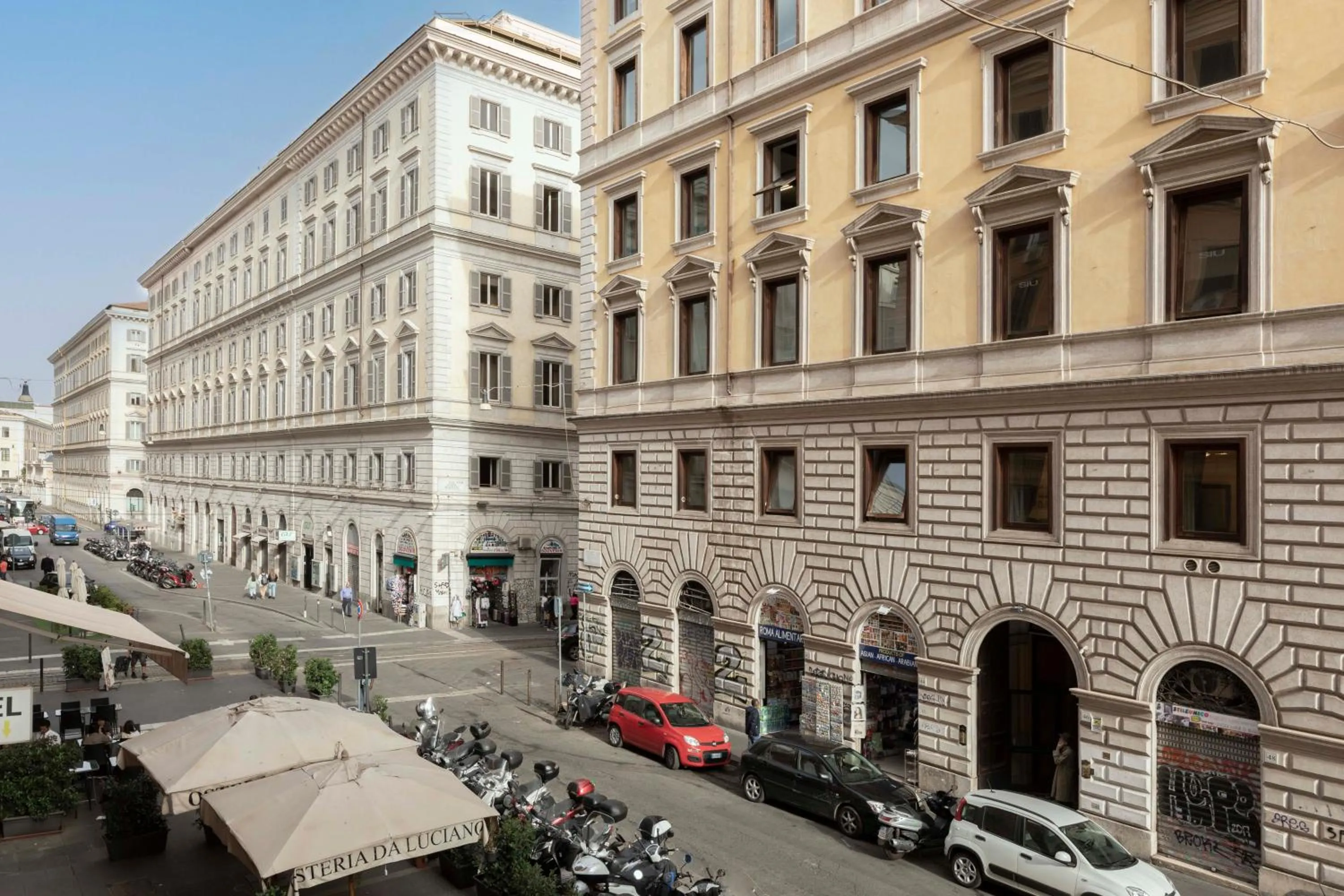 City view in Numa Rome Linea