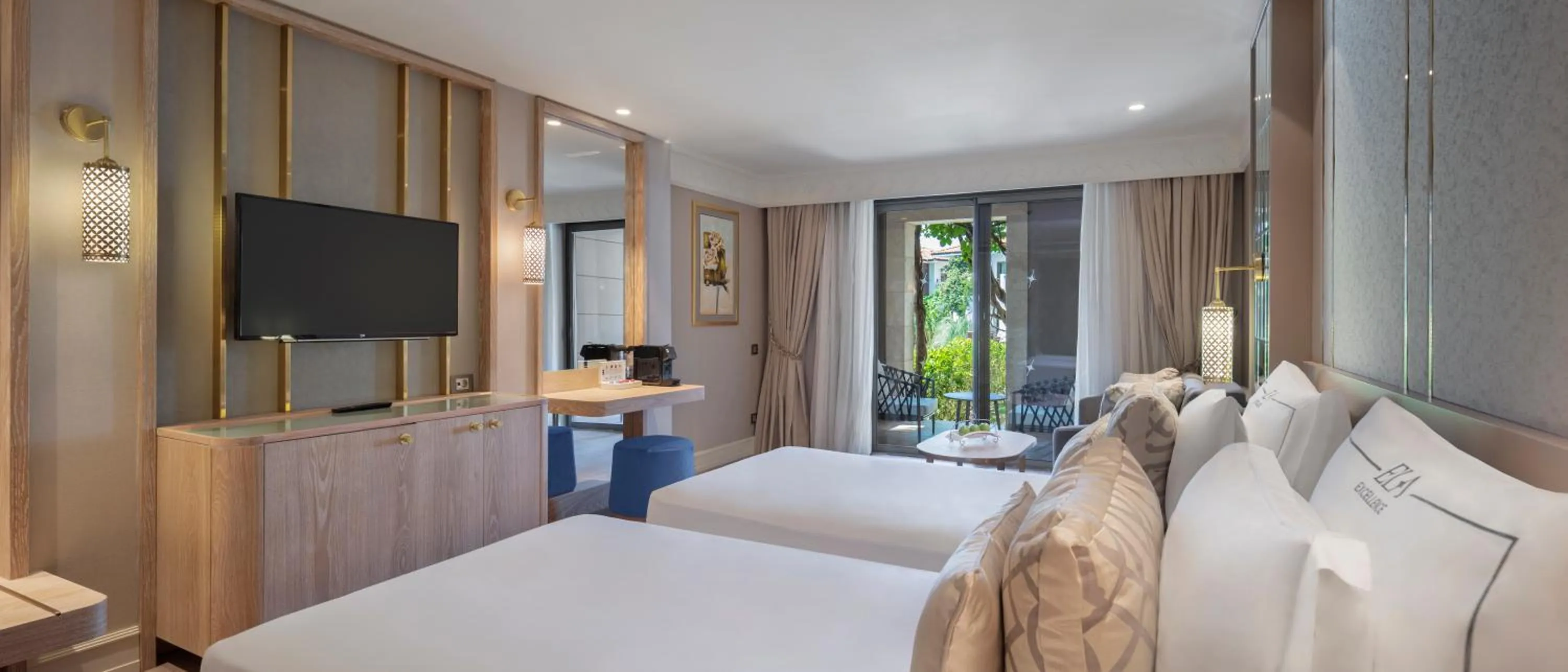 Balcony/Terrace, Bed in Ela Quality Resort Belek - Kids Concept