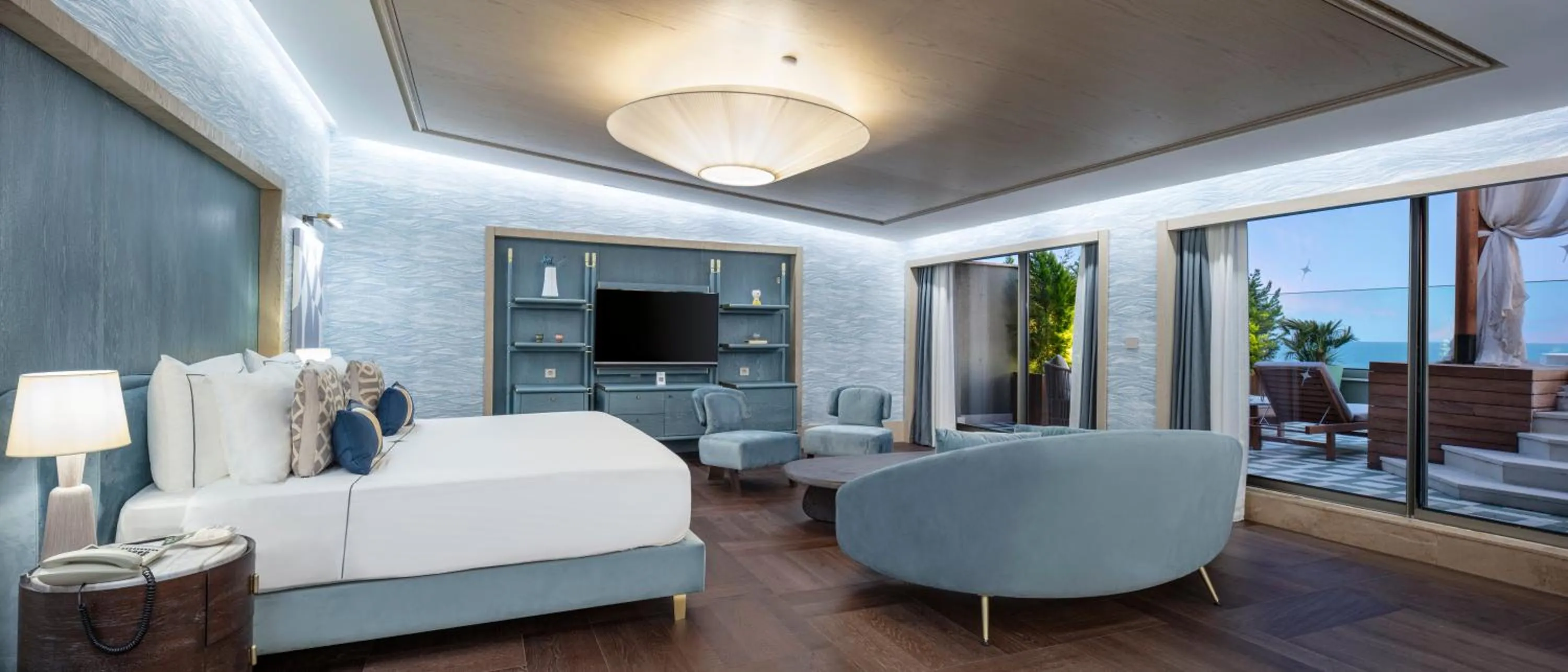 TV and multimedia, Bed in Ela Quality Resort Belek - Kids Concept