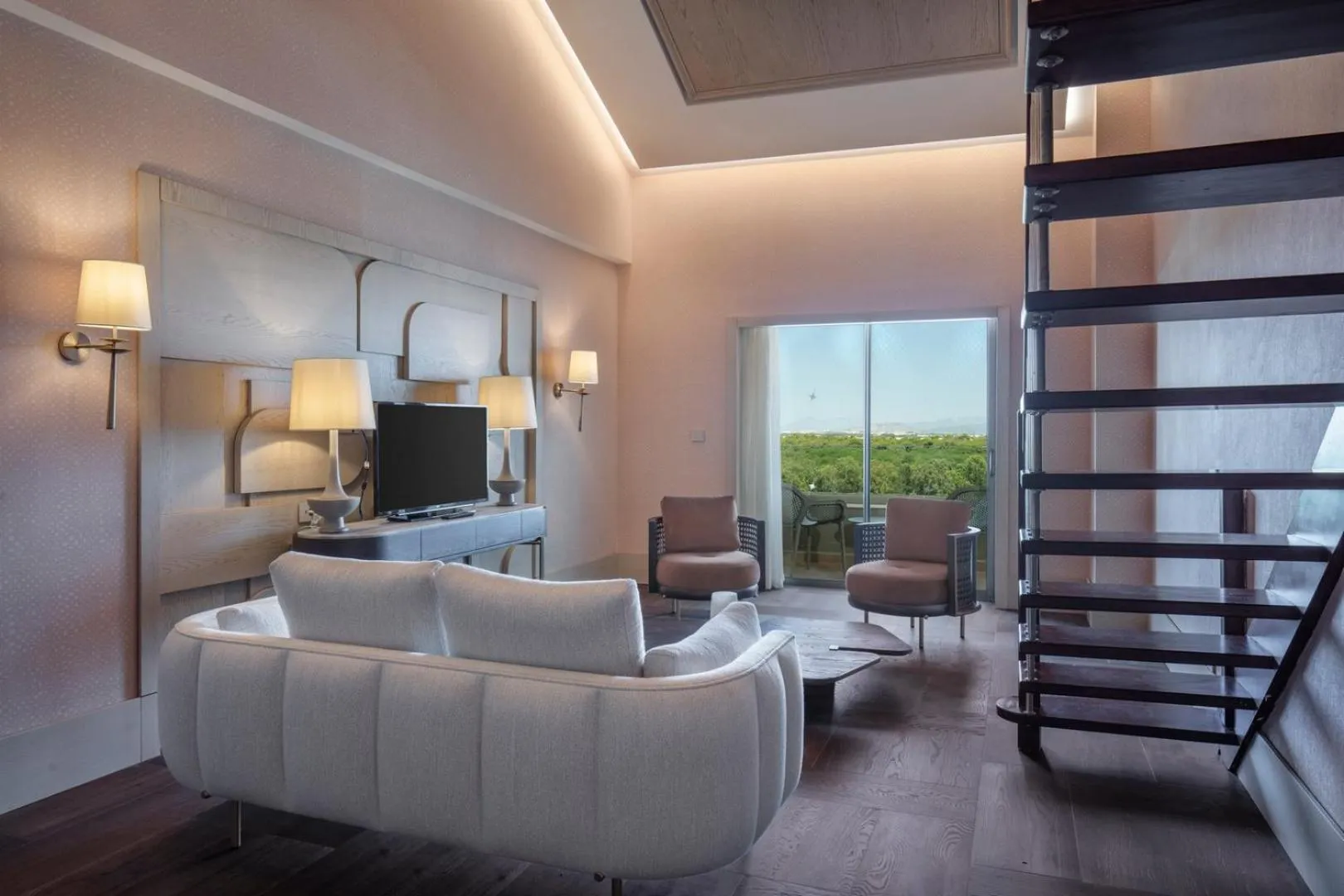 Living room, Bed in Ela Excellence Resort Belek