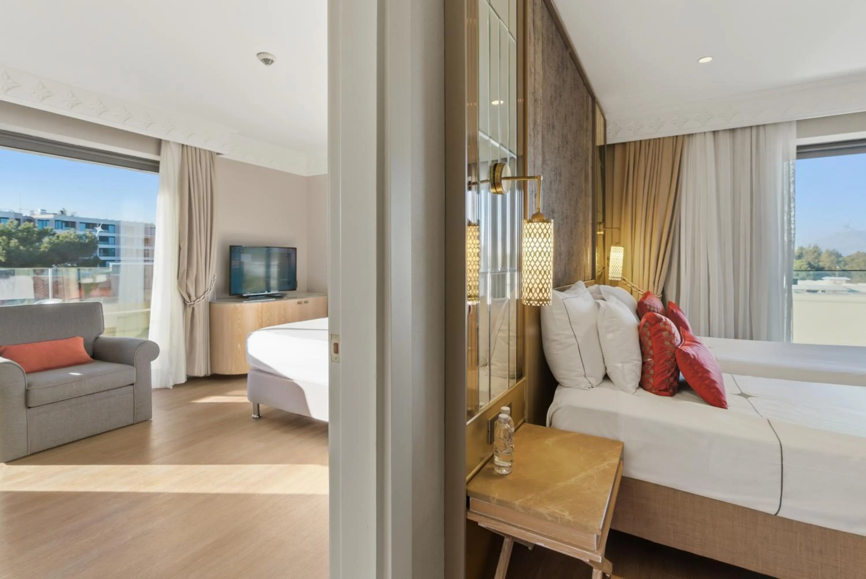 Bedroom, Bed in Ela Excellence Resort Belek