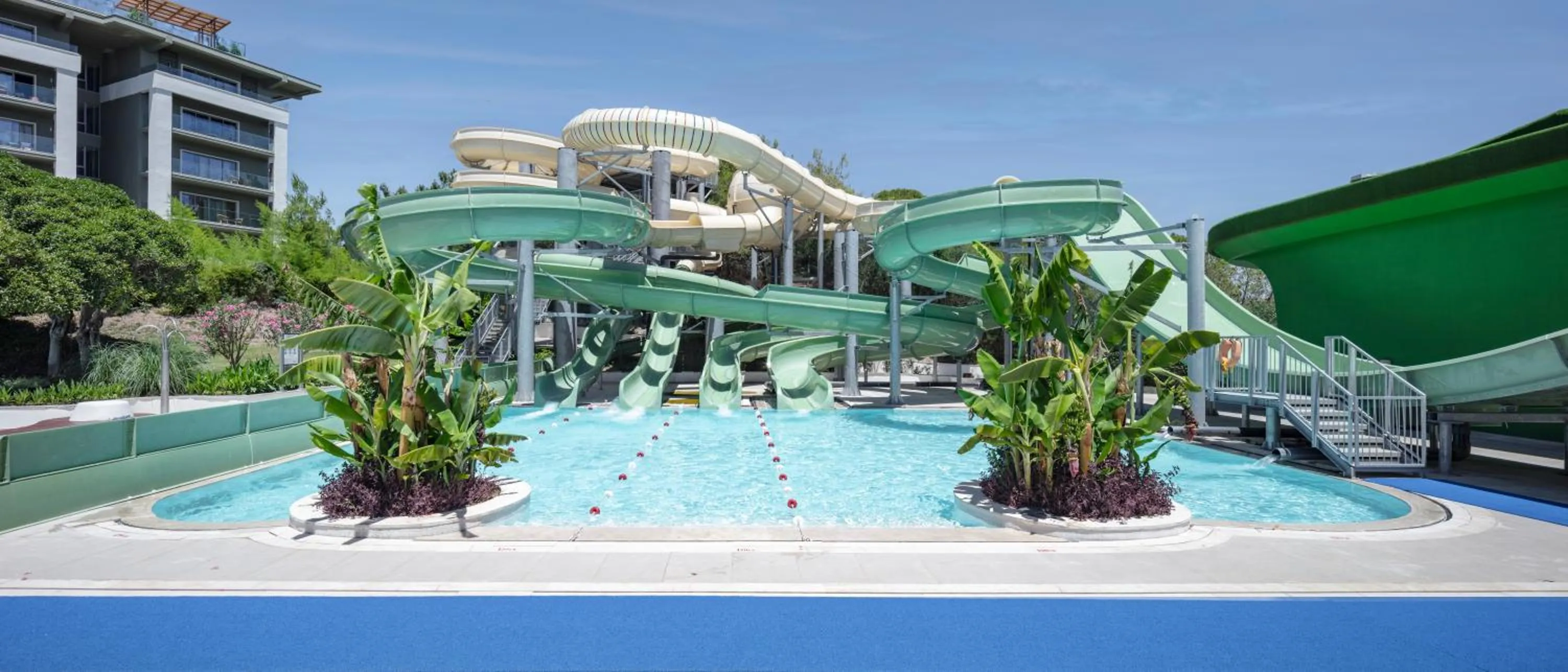 Swimming pool, Water Park in Ela Quality Resort Belek - Kids Concept