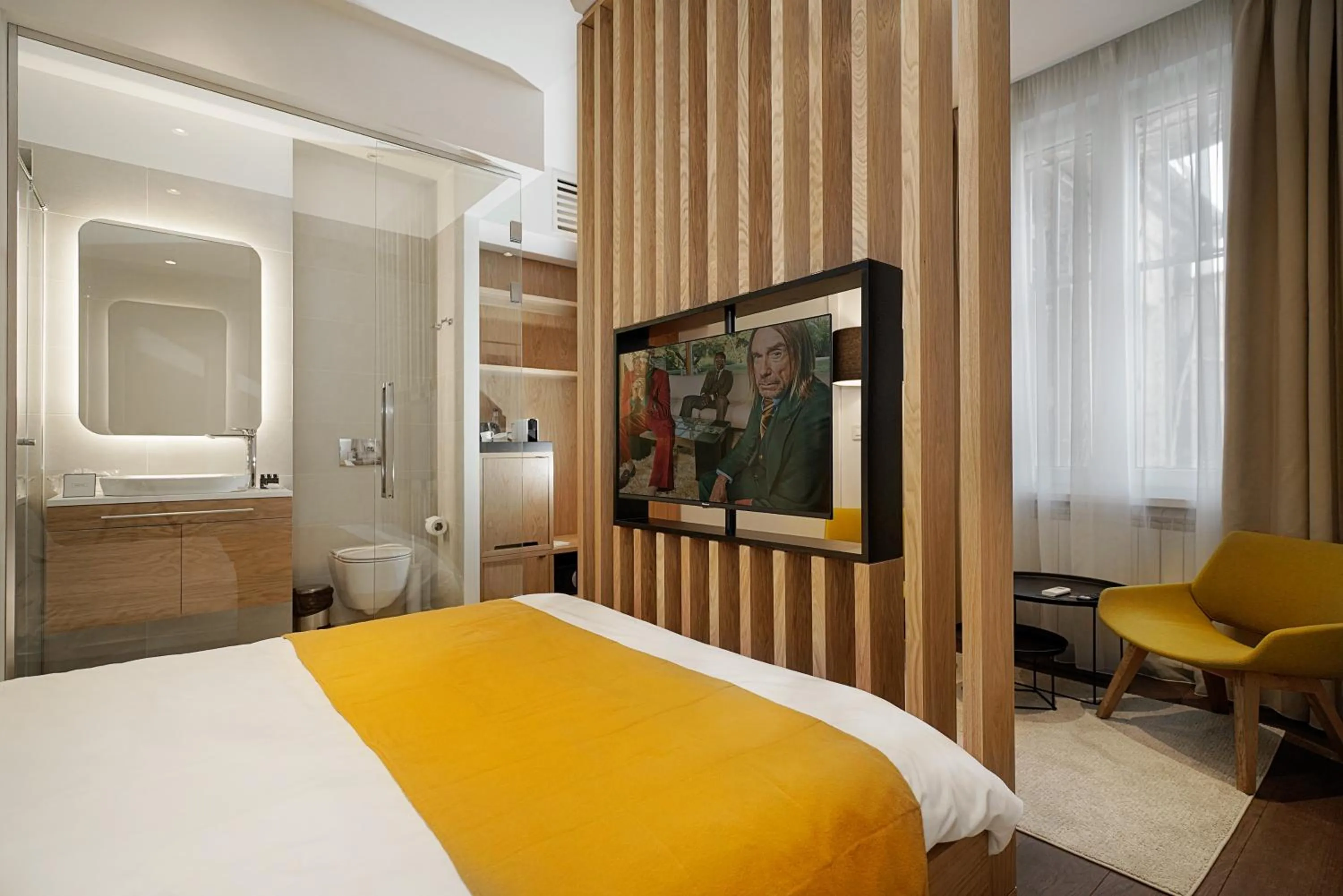 Photo of the whole room, Bed in Dominic Smart & Luxury Suites - Terazije