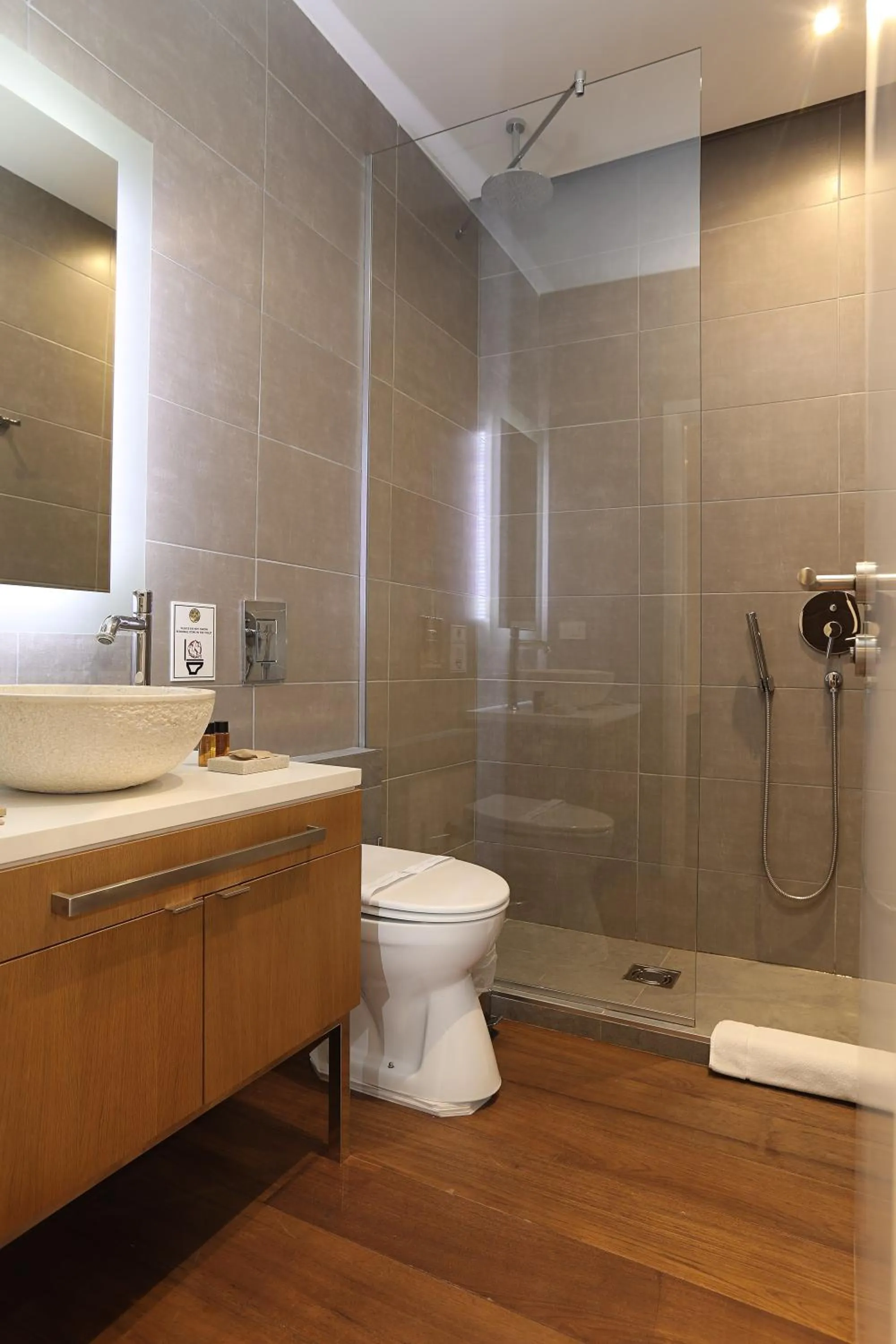Shower in Dominic Smart & Luxury Suites - Terazije