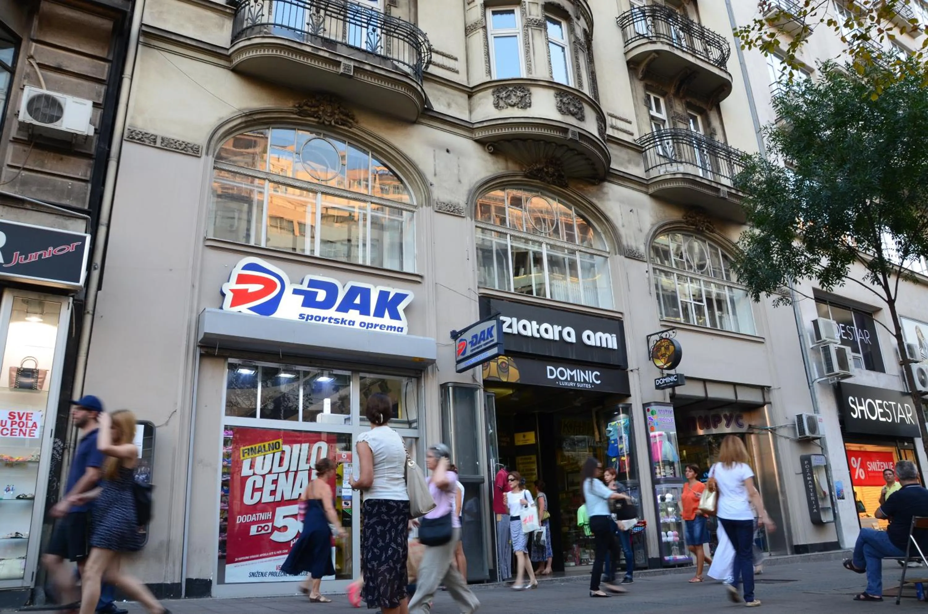 Facade/entrance in Dominic Smart & Luxury Suites - Terazije