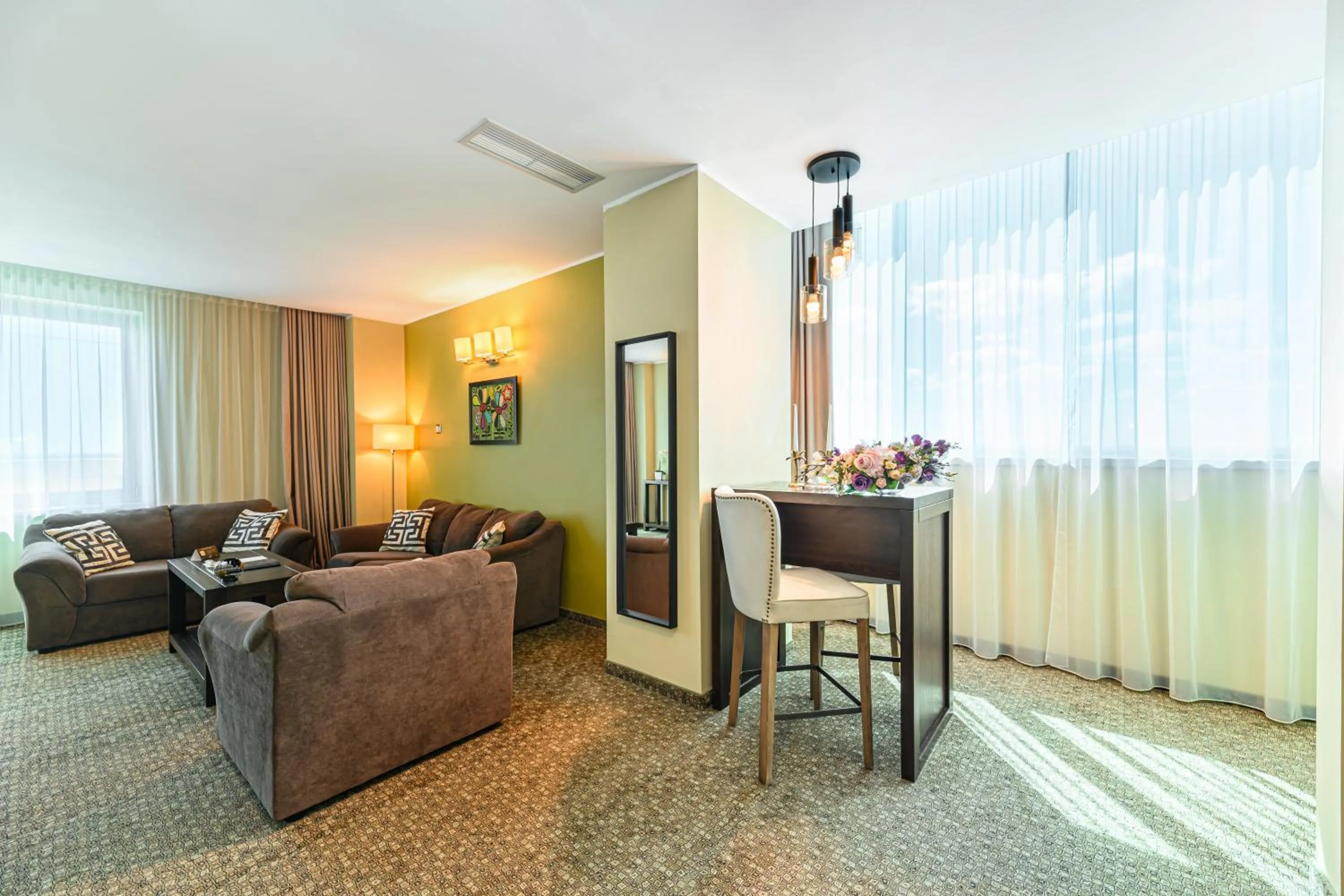 Living room in Vega Hotel