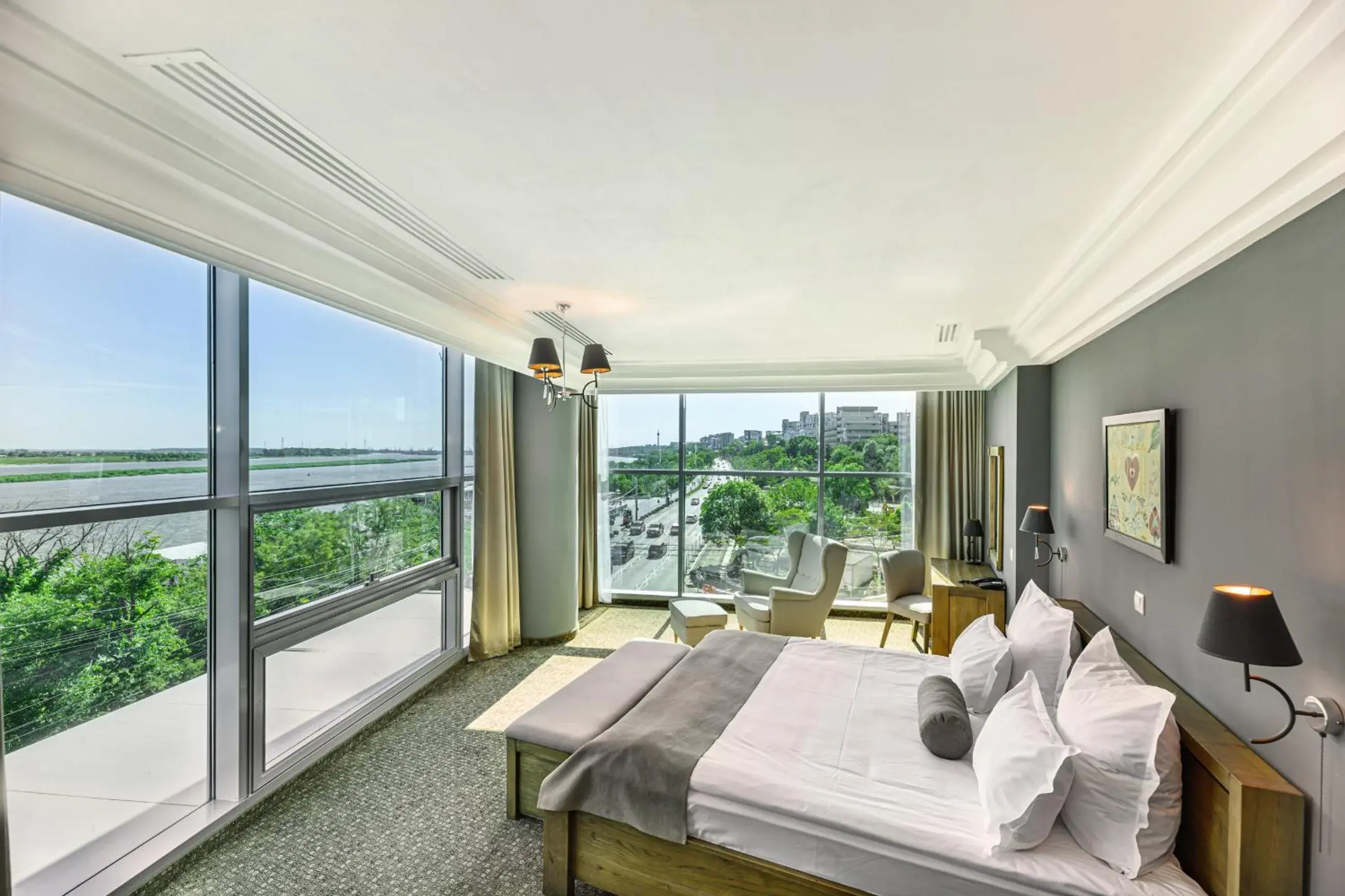 Natural landscape, Bed in Vega Hotel Natural landscape, Bed in Vega Hotel