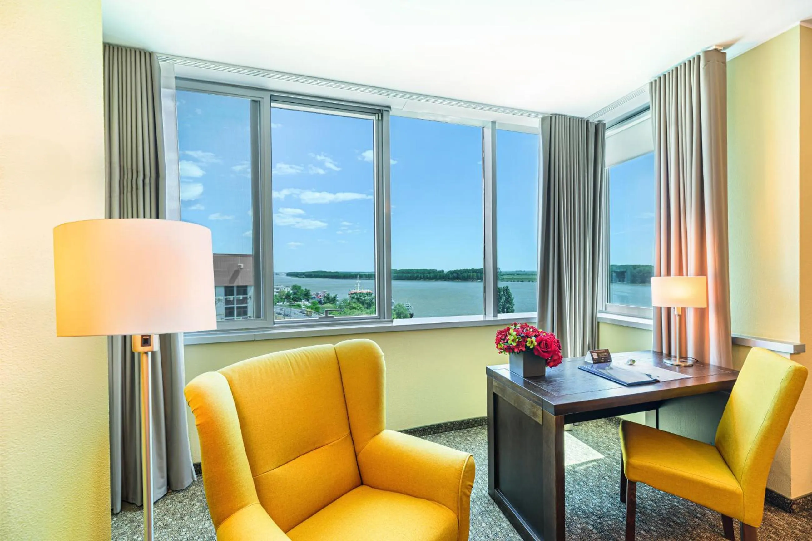 Seating area in Vega Hotel