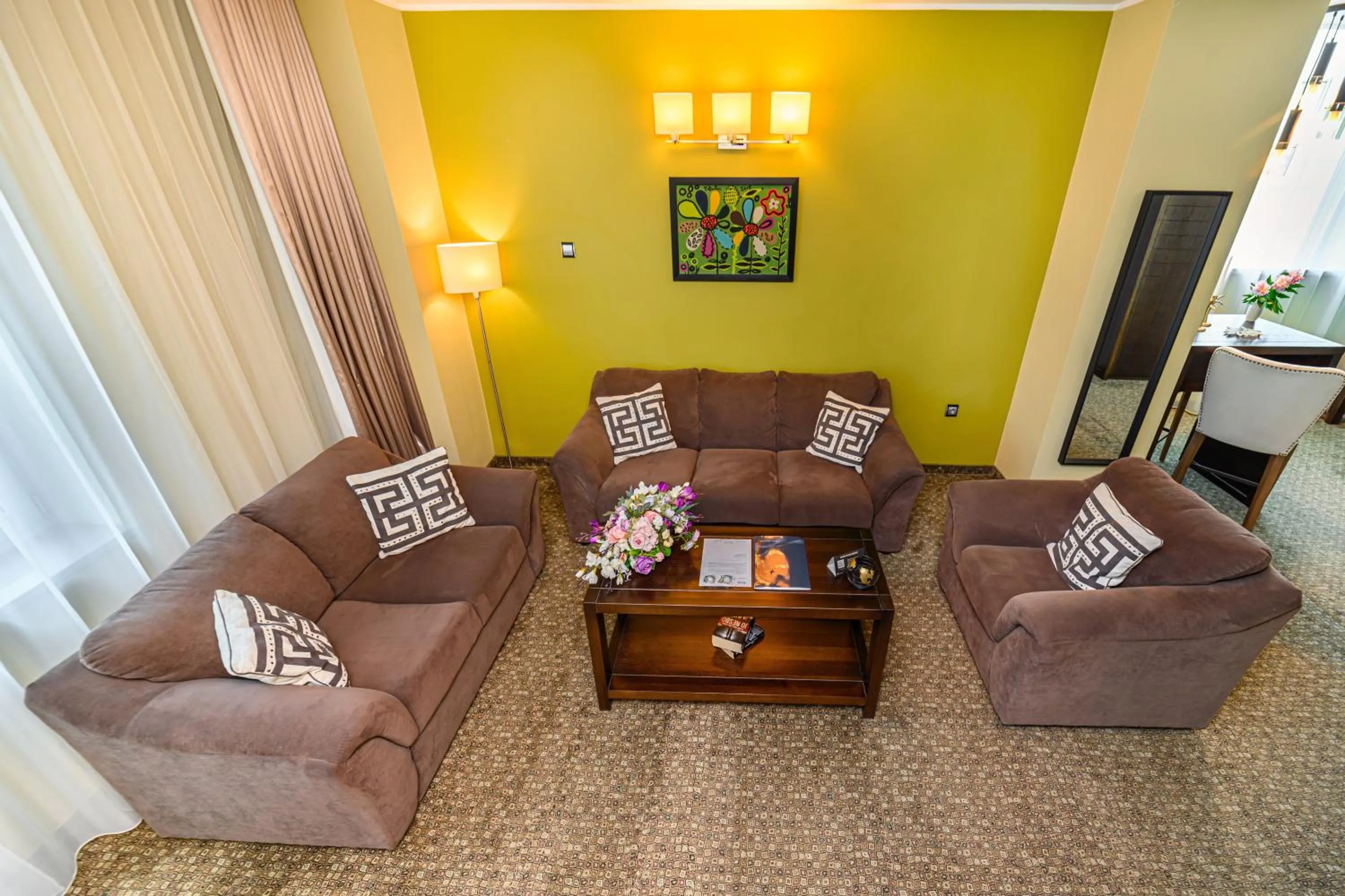 Living room in Vega Hotel