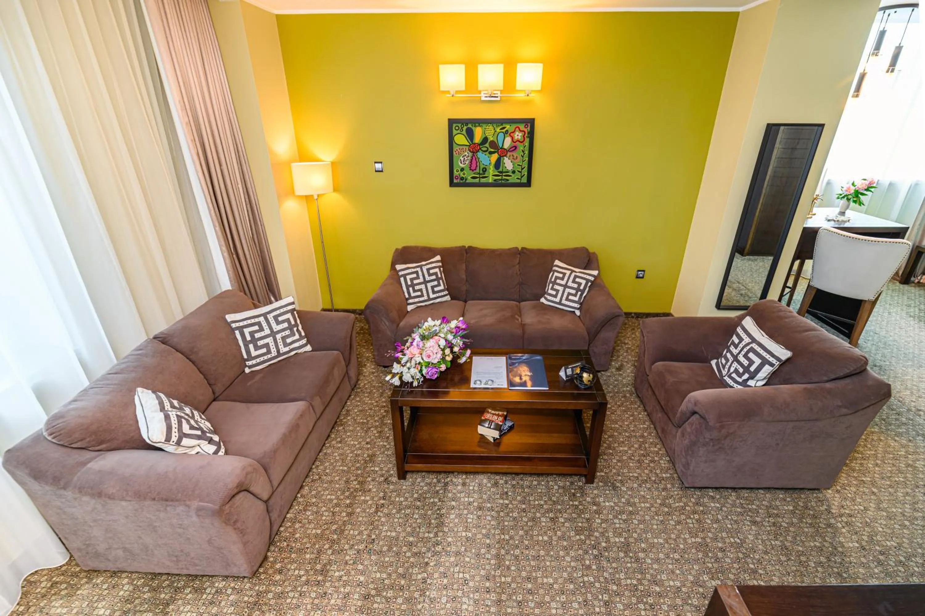 Living room in Vega Hotel