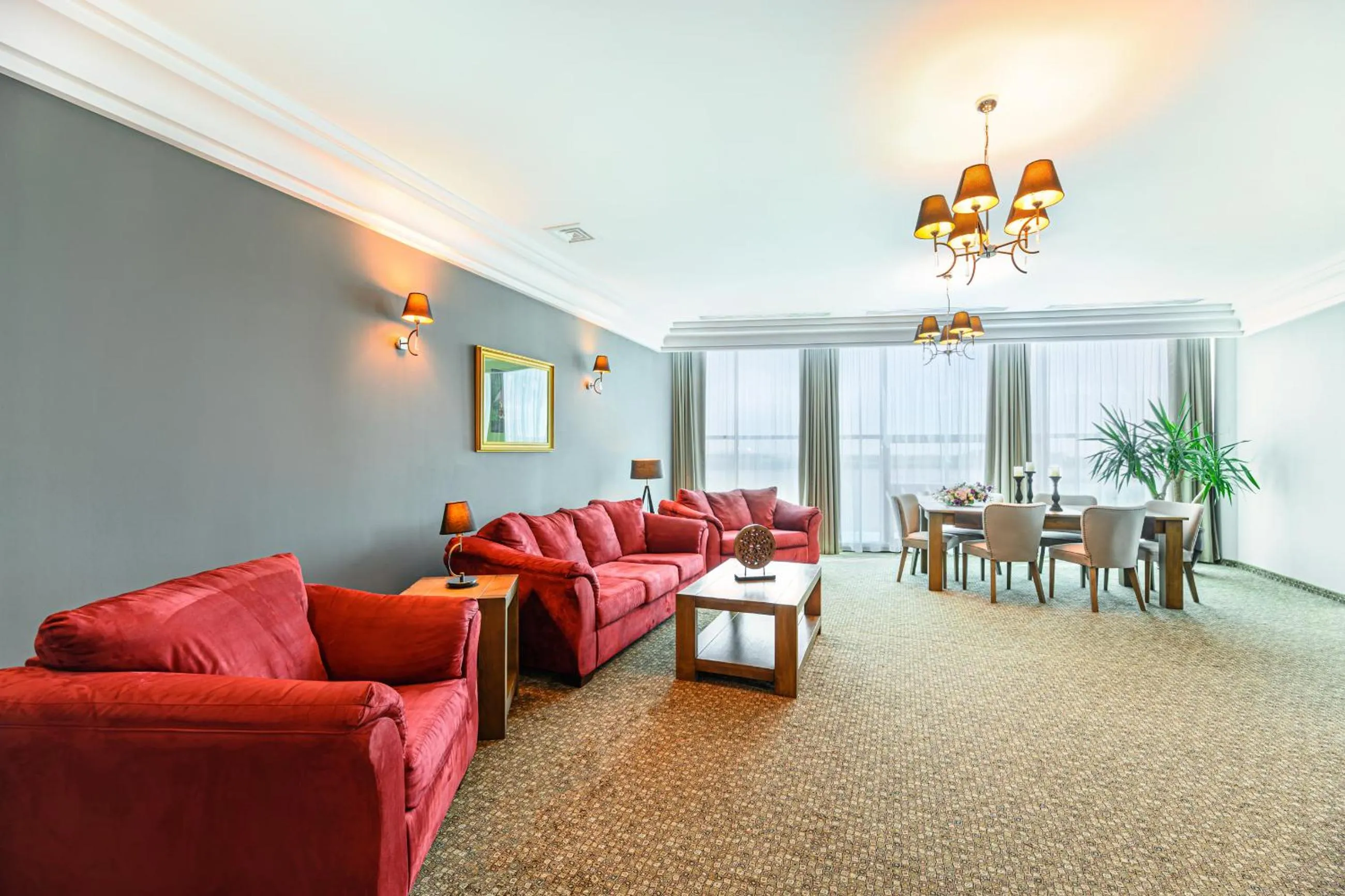 Living room in Vega Hotel