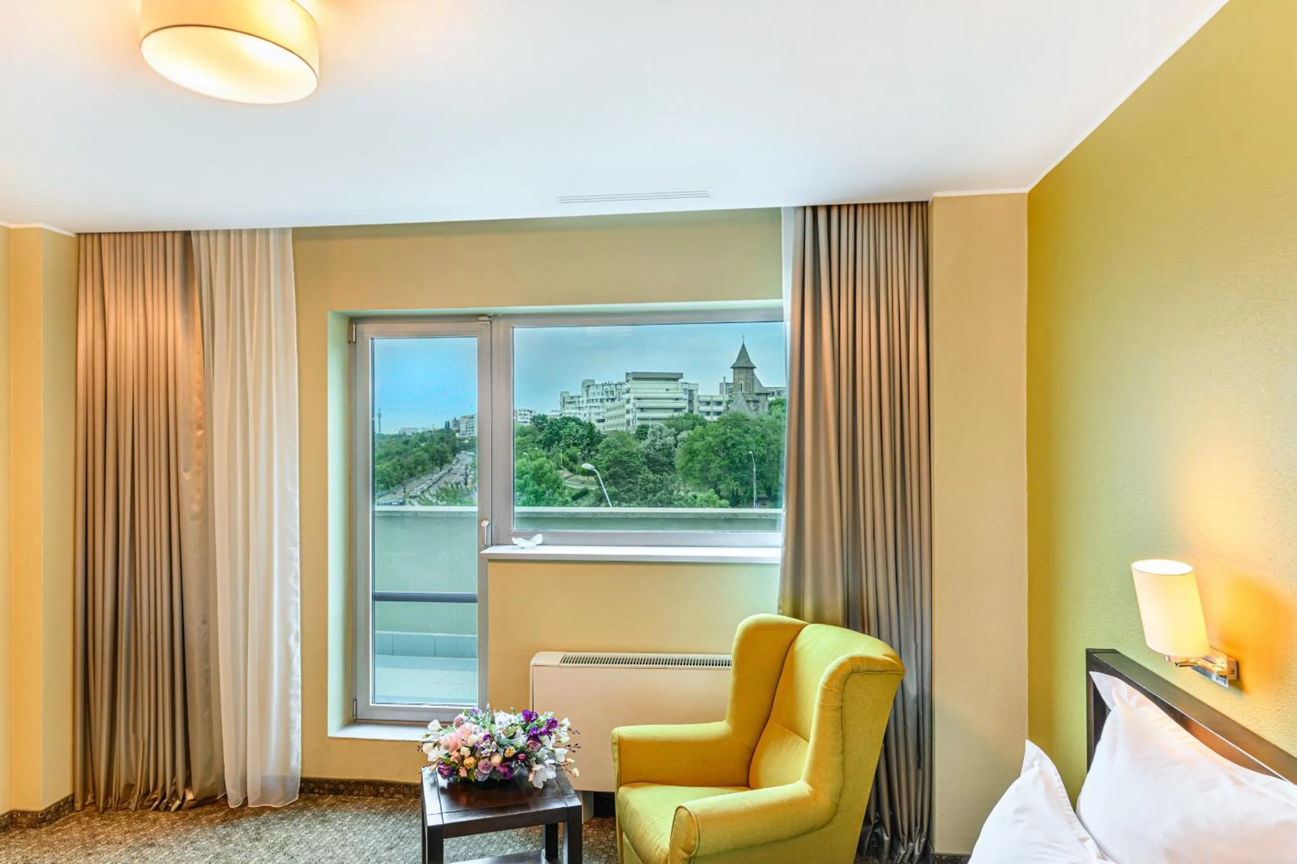 Seating area in Vega Hotel