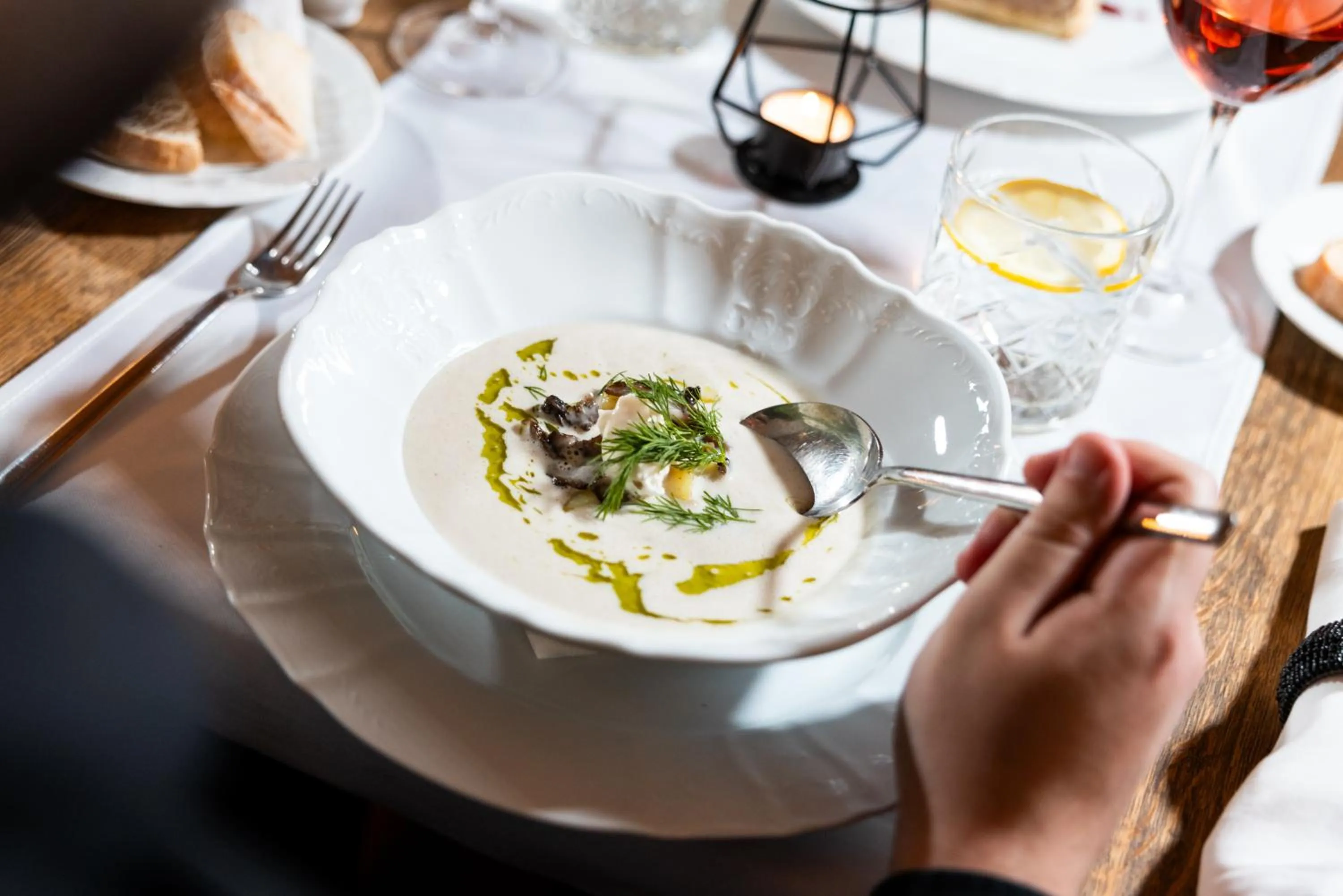 Restaurant/places to eat in Pytloun Chateau Hotel Ctěnice