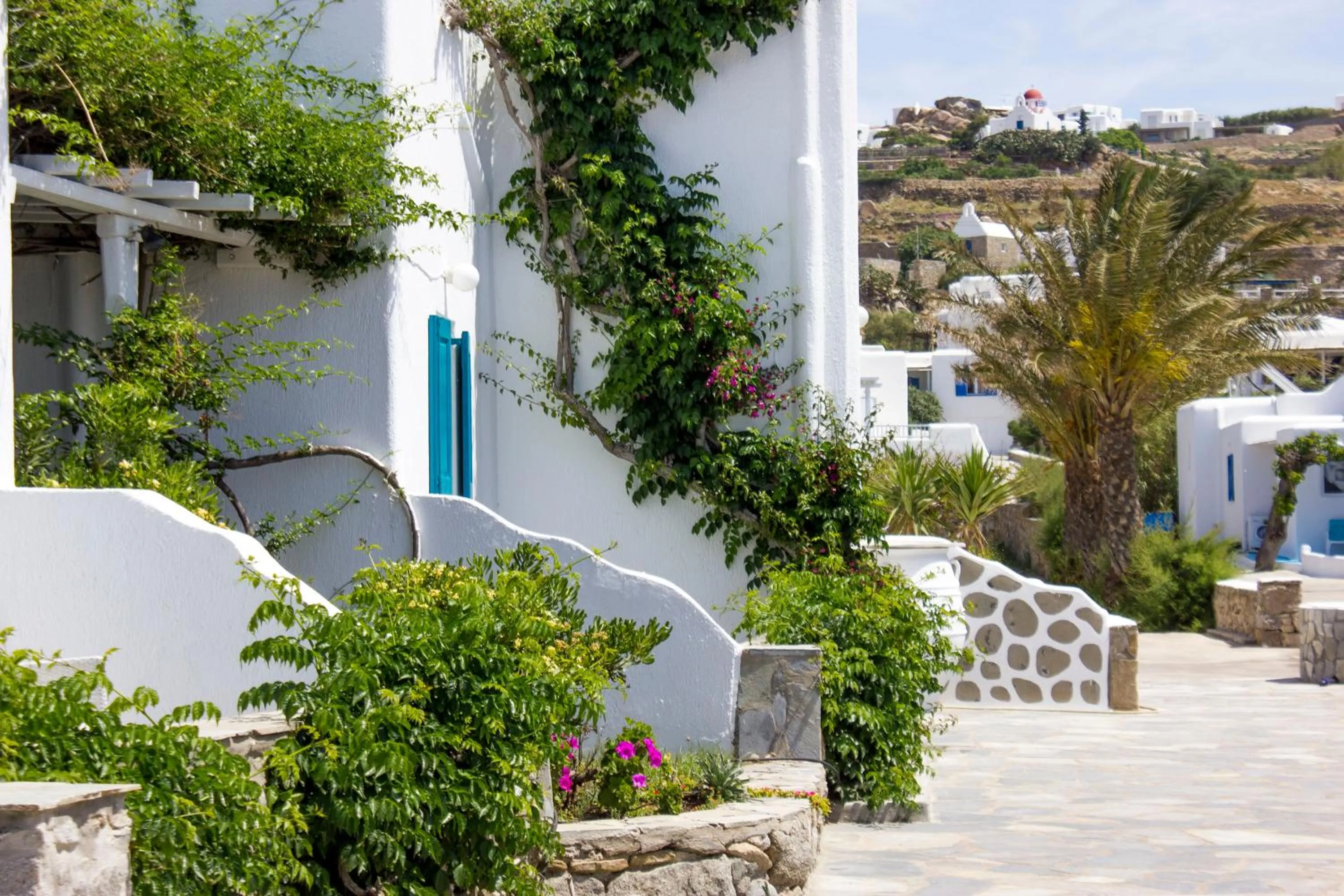 Patio in Cyclades Blue
