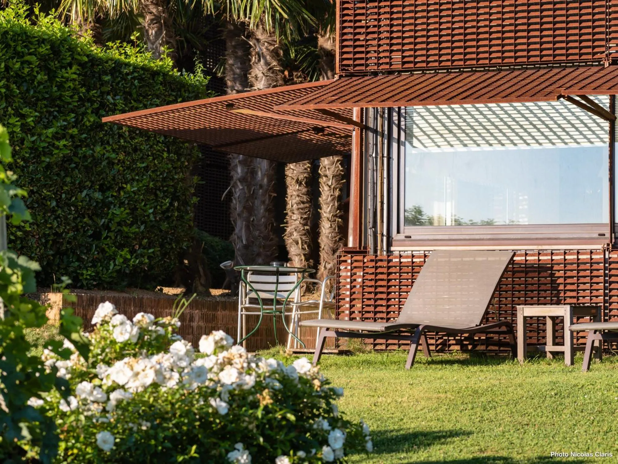 Patio in Hôtel Le Saint-James