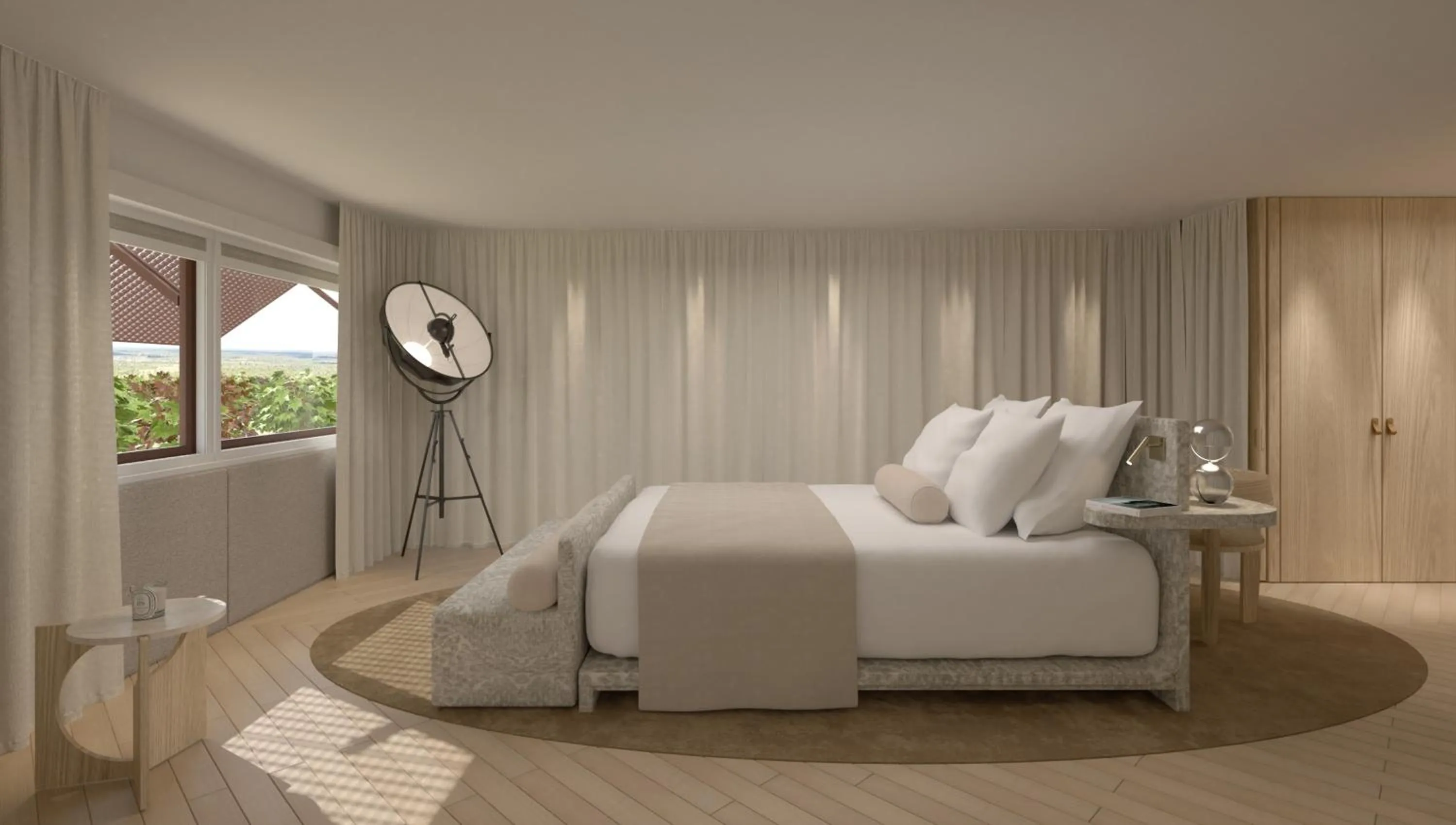 Bedroom, Bed in Hôtel Le Saint-James