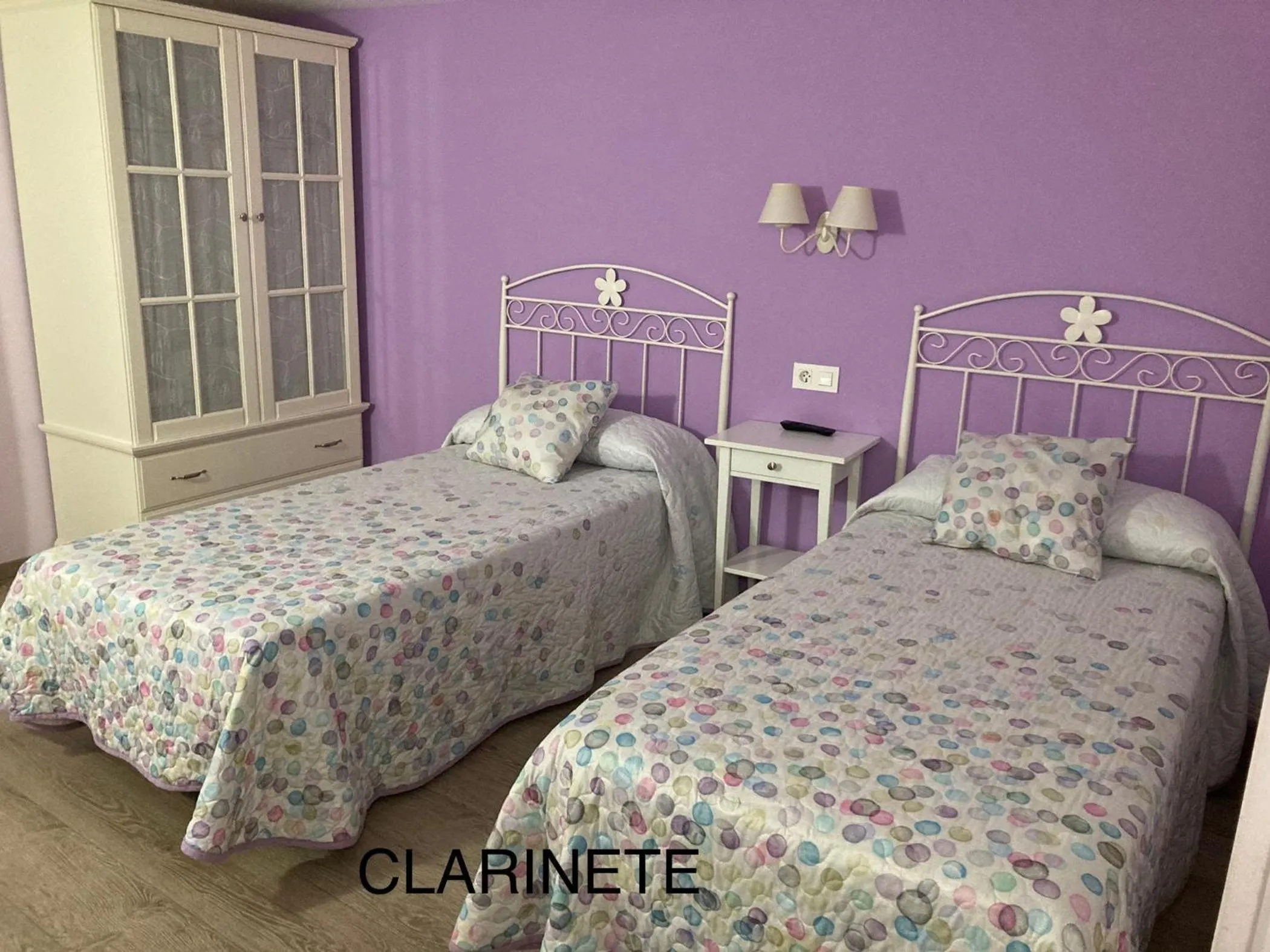 Economic Twin Room in Casa Rural La Corchea